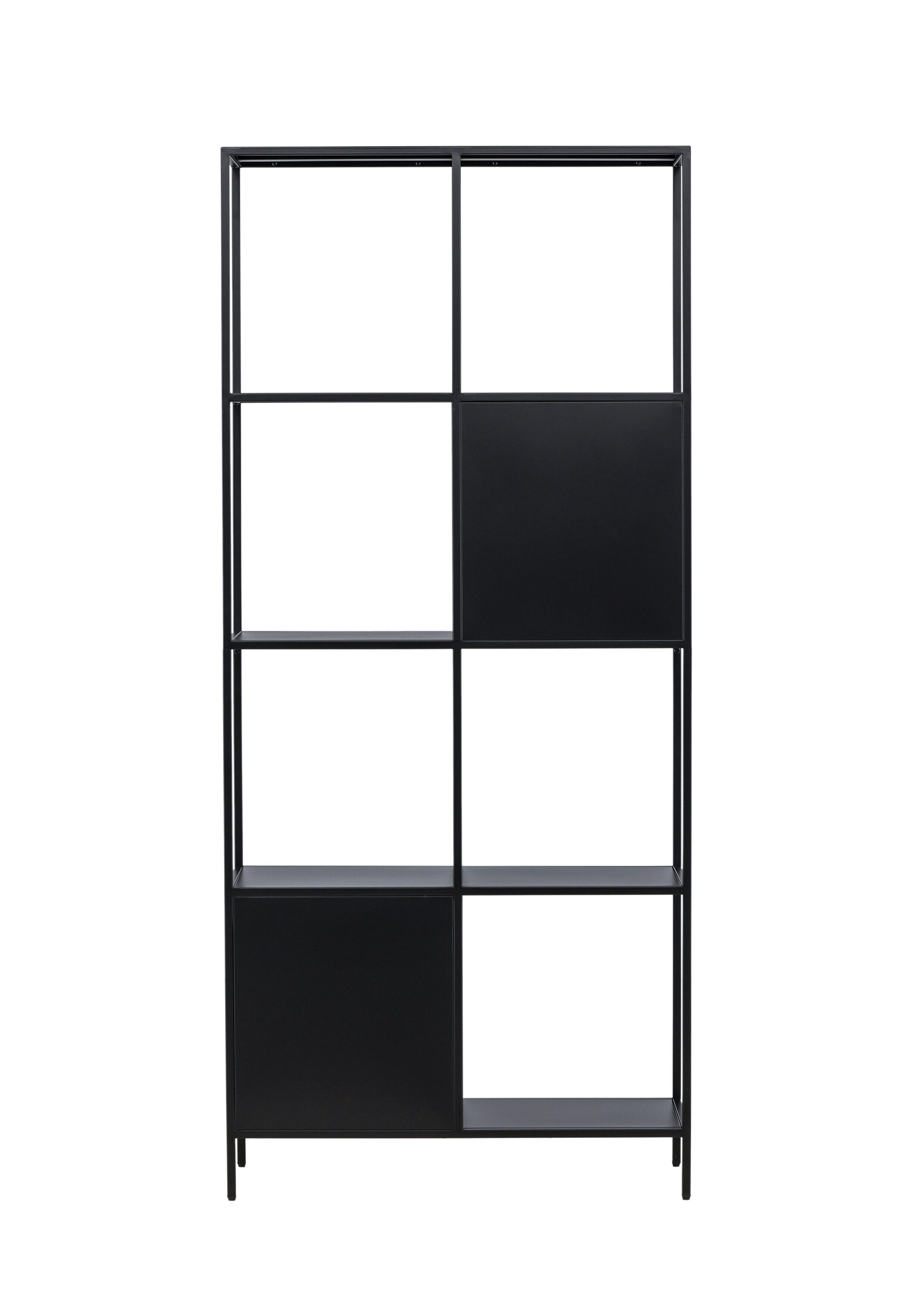 Porto Regal in Schwarz präsentiert im Onlineshop von KAQTU Design AG. Standregal ist von Venture Home