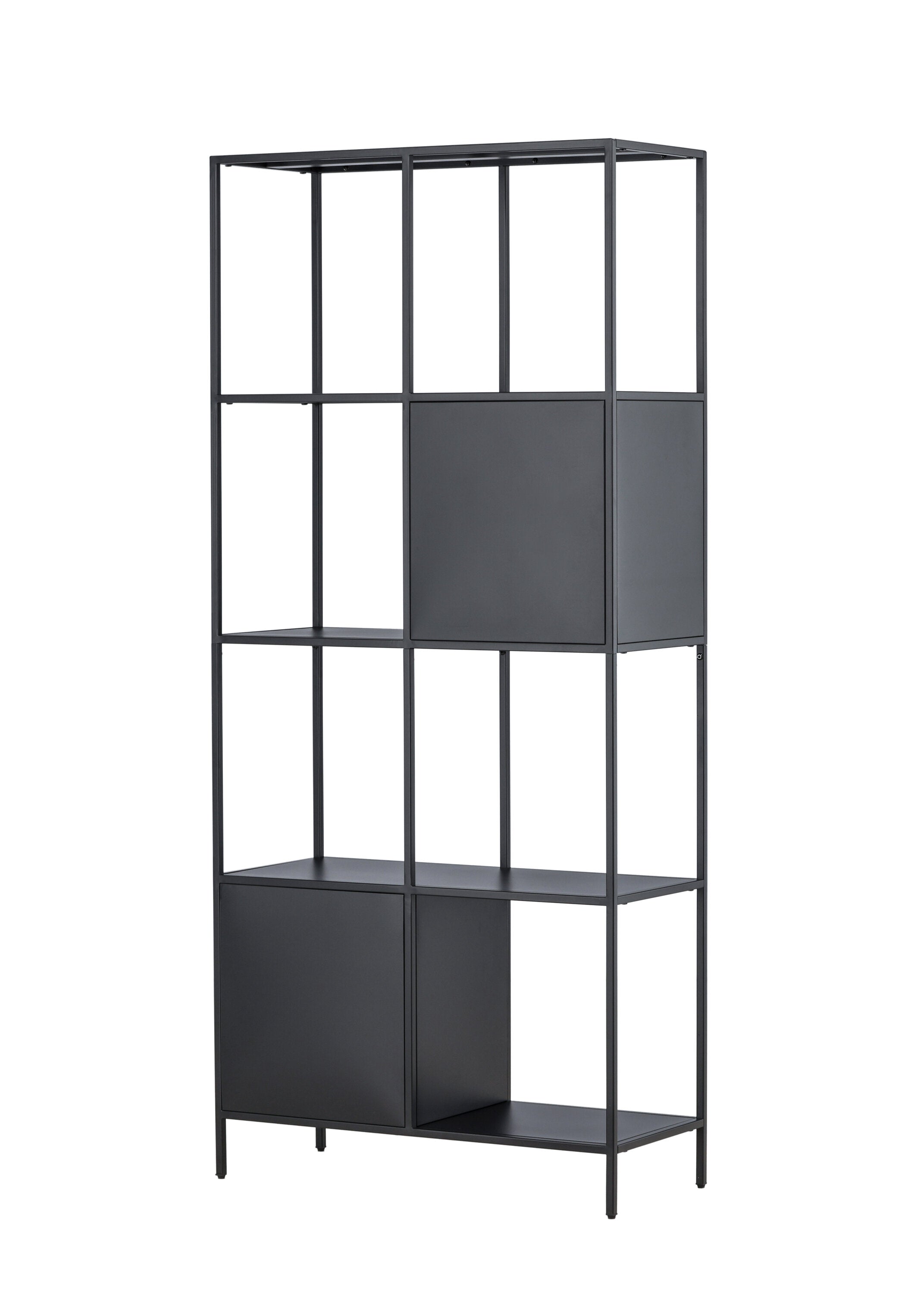 Porto Regal in Schwarz präsentiert im Onlineshop von KAQTU Design AG. Standregal ist von Venture Home
