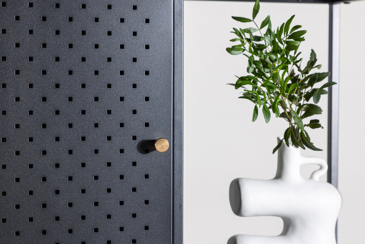 Porto Regal in Schwarz präsentiert im Onlineshop von KAQTU Design AG. Standregal ist von Venture Home
