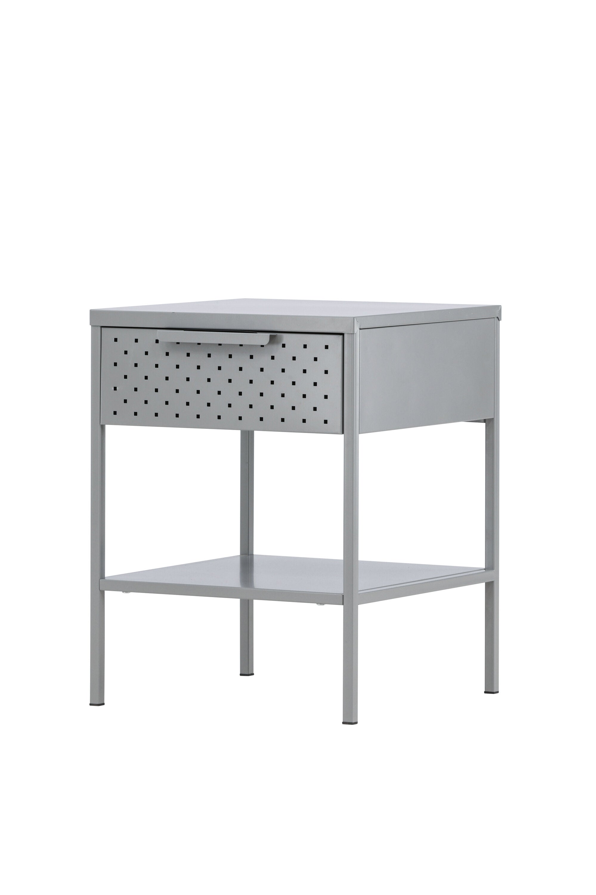 Sacramento Kommode in Hellgrau präsentiert im Onlineshop von KAQTU Design AG. Nachttisch ist von Venture Home