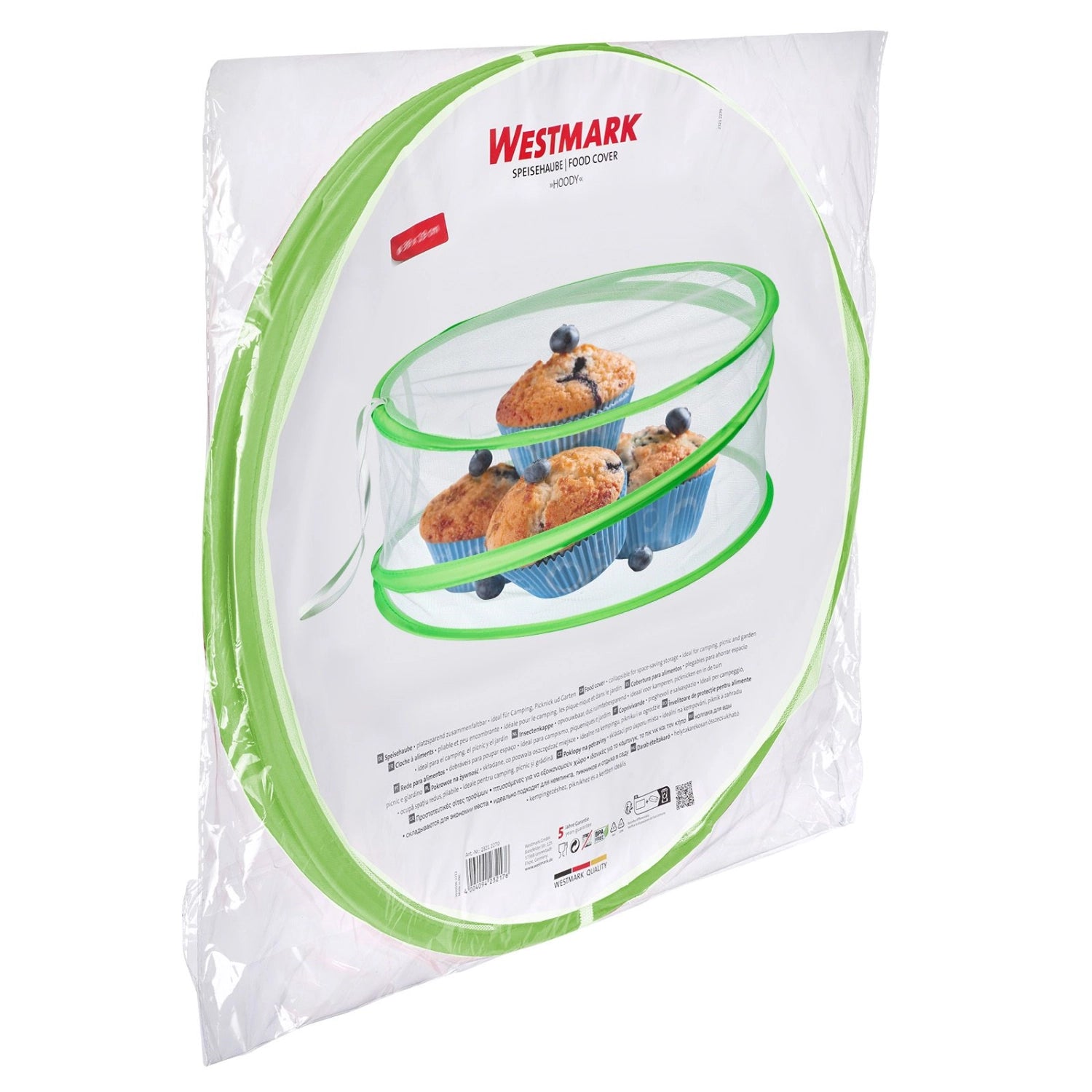 Hoody Speisehaube, 30 cm in Grün präsentiert im Onlineshop von KAQTU Design AG. Küchenhelfer ist von Westmark