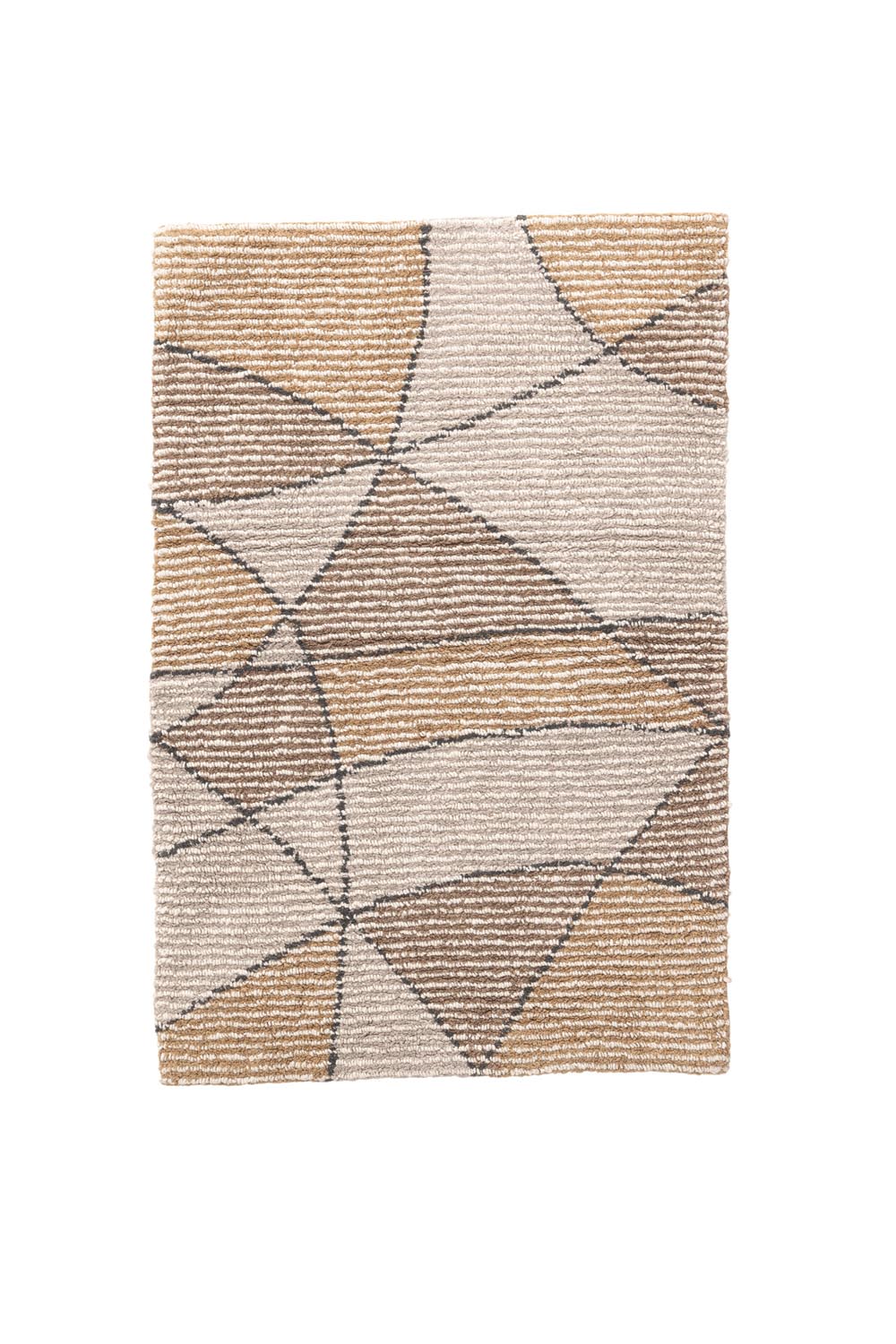 Loui Teppich in Elfenbein präsentiert im Onlineshop von KAQTU Design AG. Teppich ist von Venture Home
