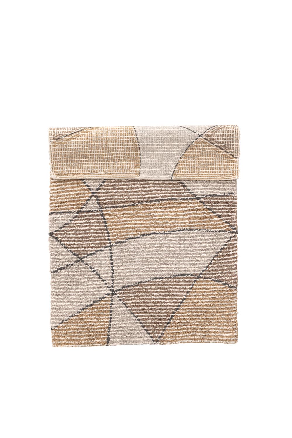 Loui Teppich in Elfenbein präsentiert im Onlineshop von KAQTU Design AG. Teppich ist von Venture Home
