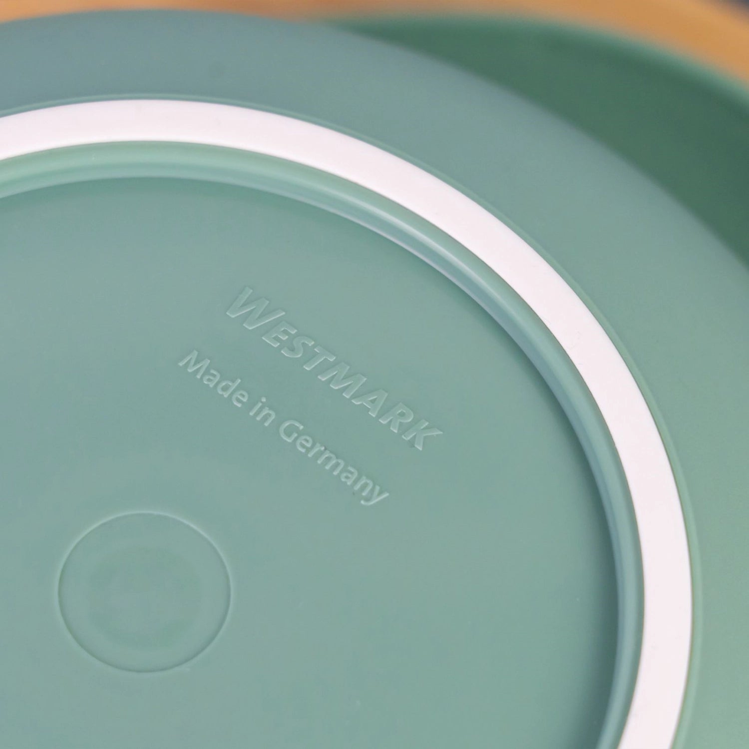 Stilvolle Rührschüssel in zartem Mint, perfekt zum Mischen und Zubereiten von Zutaten, 3,5 l Fassungsvermögen, von Westmark.