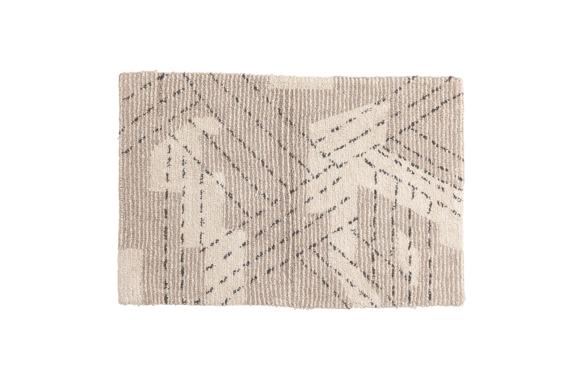 Lorentz Teppich in Greige präsentiert im Onlineshop von KAQTU Design AG. Teppich ist von Venture Home