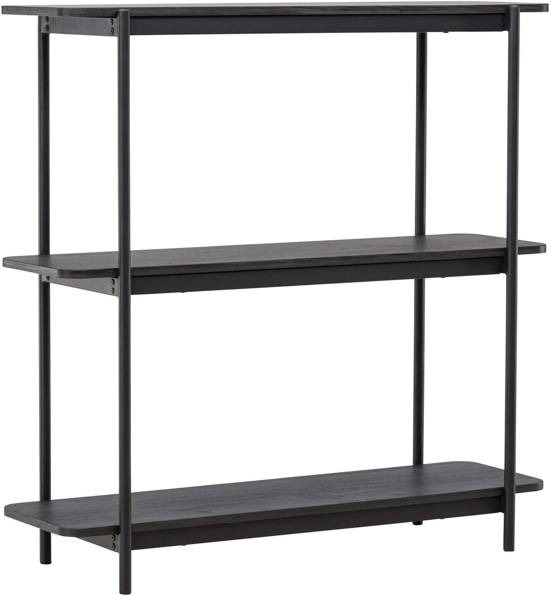 Heim Regal von Vind: Elegantes Standregal aus robustem MDF mit stilvollem Stahlrahmen. Perfekt für jedes Zuhause!