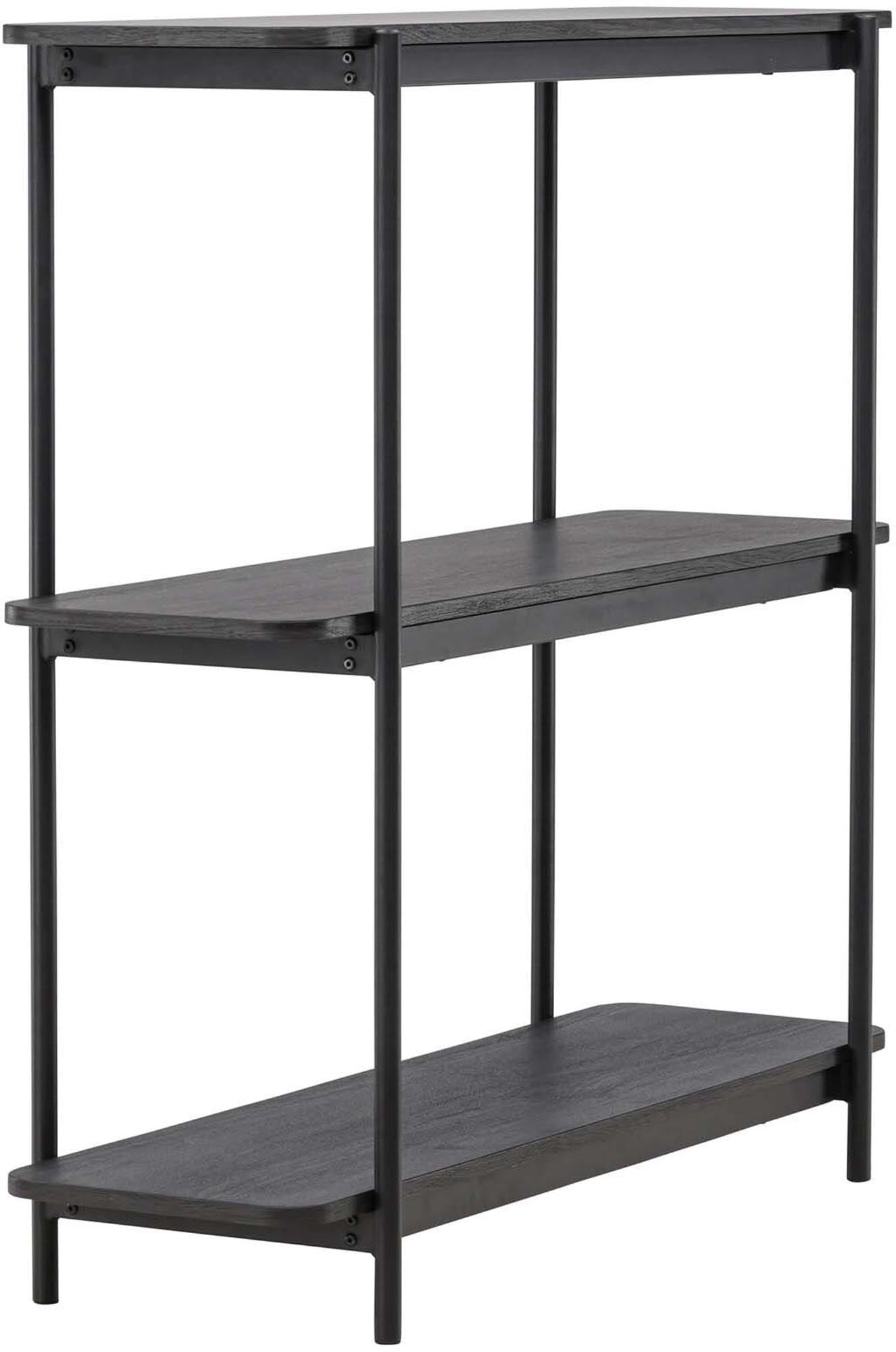 Heim Regal von Vind: Modernes Standregal aus langlebigem MDF und elegantem Stahlrahmen. Ideal für stilvolle Wohnräume!