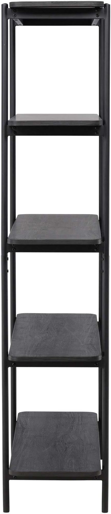 Heim Regal von Vind: Elegantes Standregal aus robustem MDF und modernem Stahlrahmen, perfekt für eine stilvolle und funktionale Einrichtung.