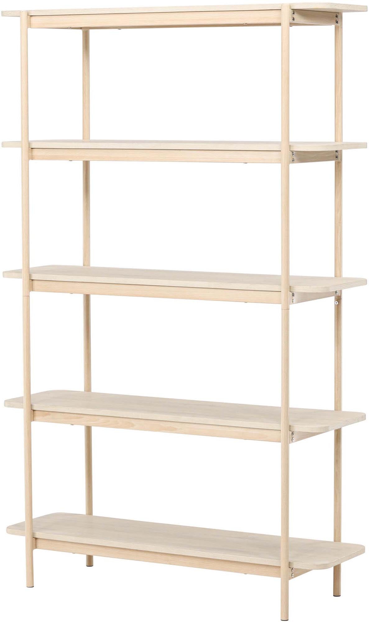 Heim Regal von Vind: Stilvolles Standregal aus robustem MDF mit elegantem Stahlrahmen. Perfekt für Bücher, Pflanzen und Dekoration.