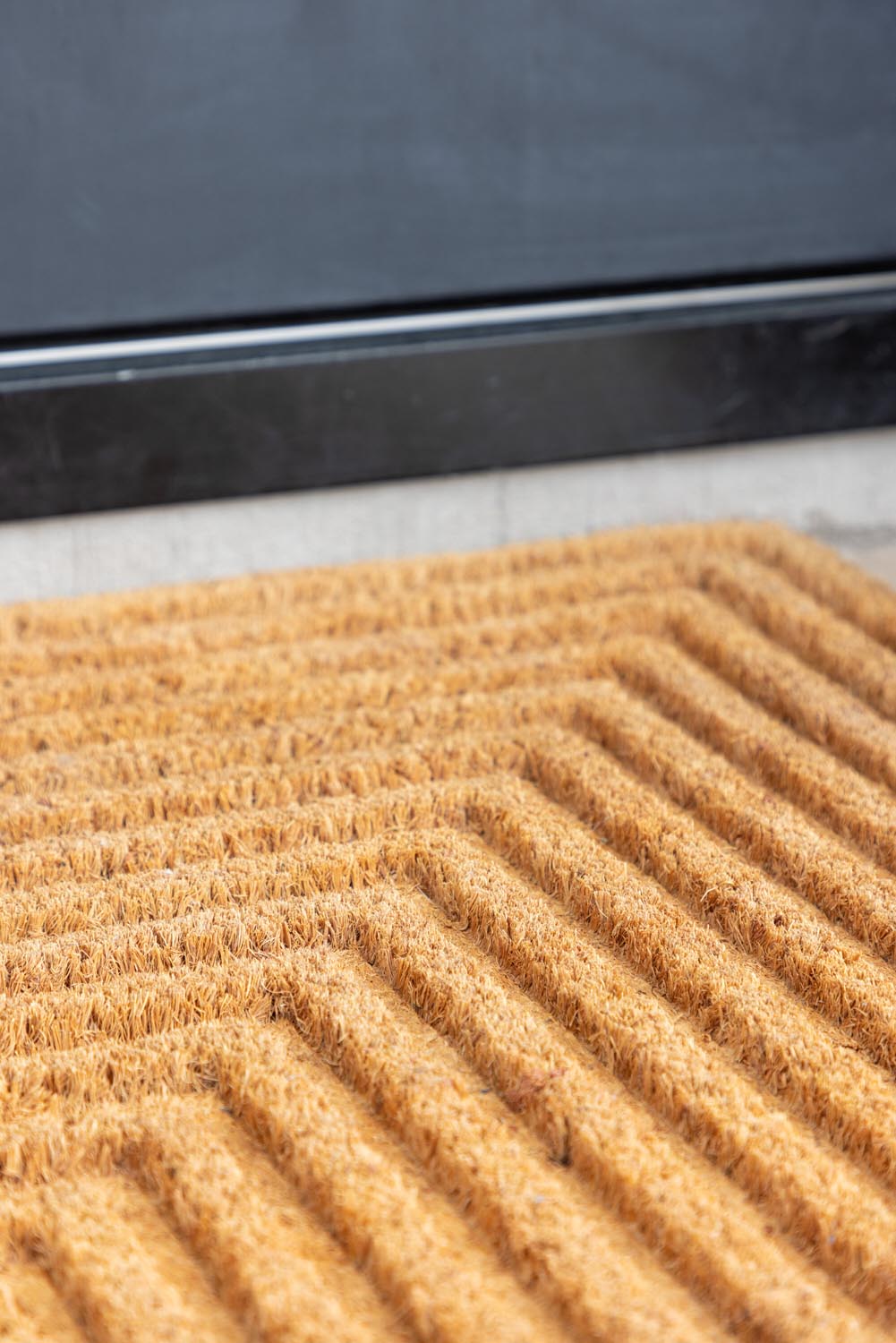 Jon Carpet in Natur präsentiert im Onlineshop von KAQTU Design AG. Türmatte ist von Venture Home