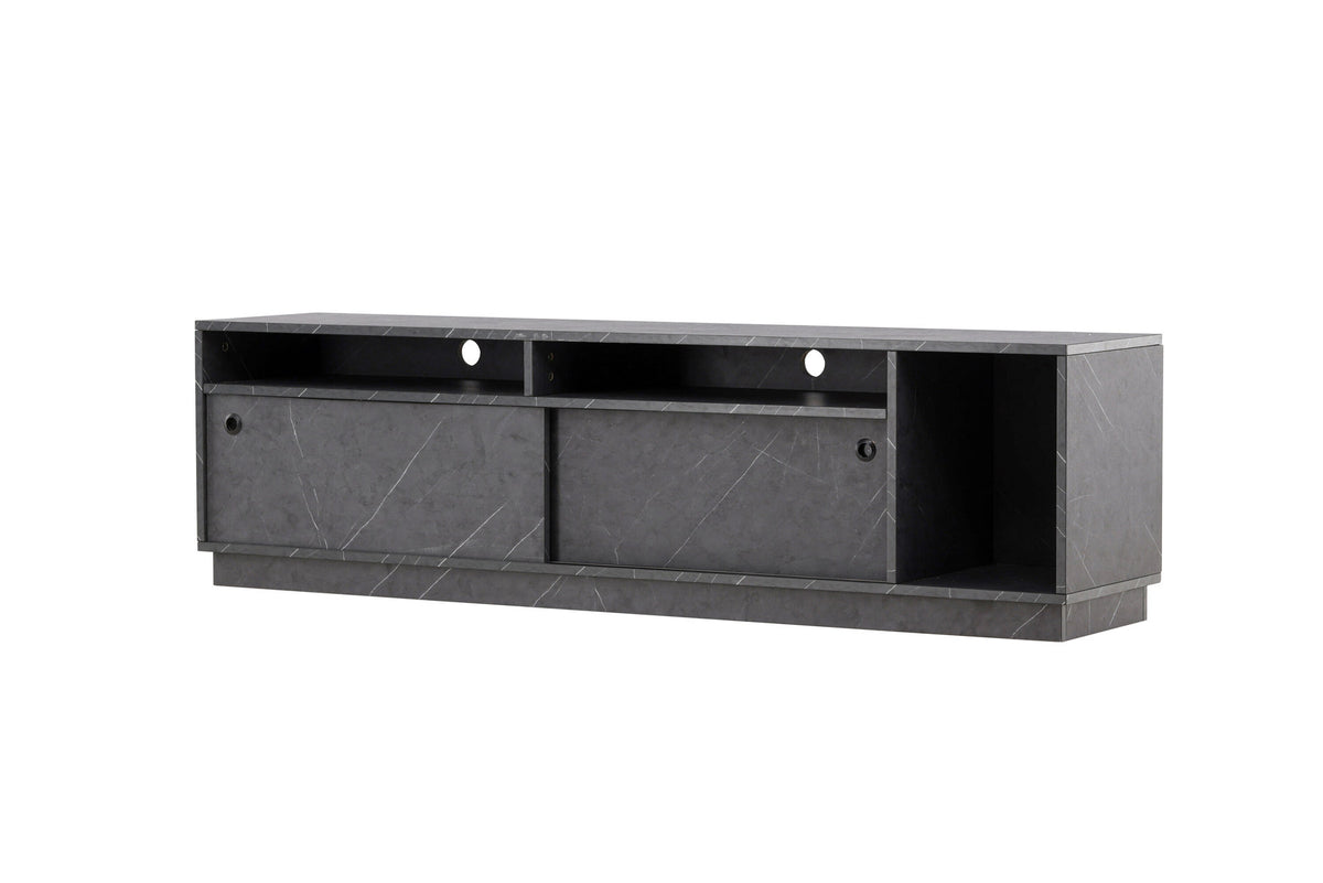 Girnona TV Sideboard in Schwarz präsentiert im Onlineshop von KAQTU Design AG. TV-Möbel ist von Venture Home