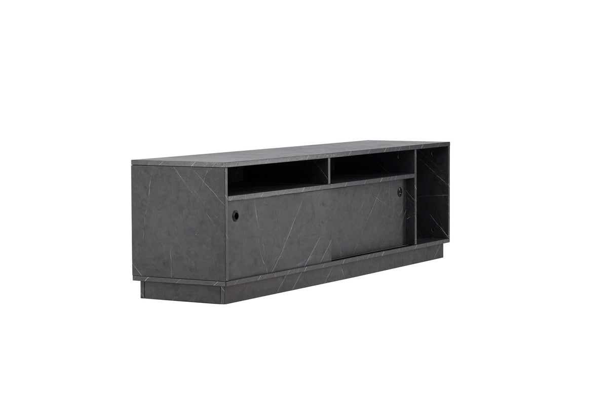 Girnona TV Sideboard in Schwarz präsentiert im Onlineshop von KAQTU Design AG. TV-Möbel ist von Venture Home