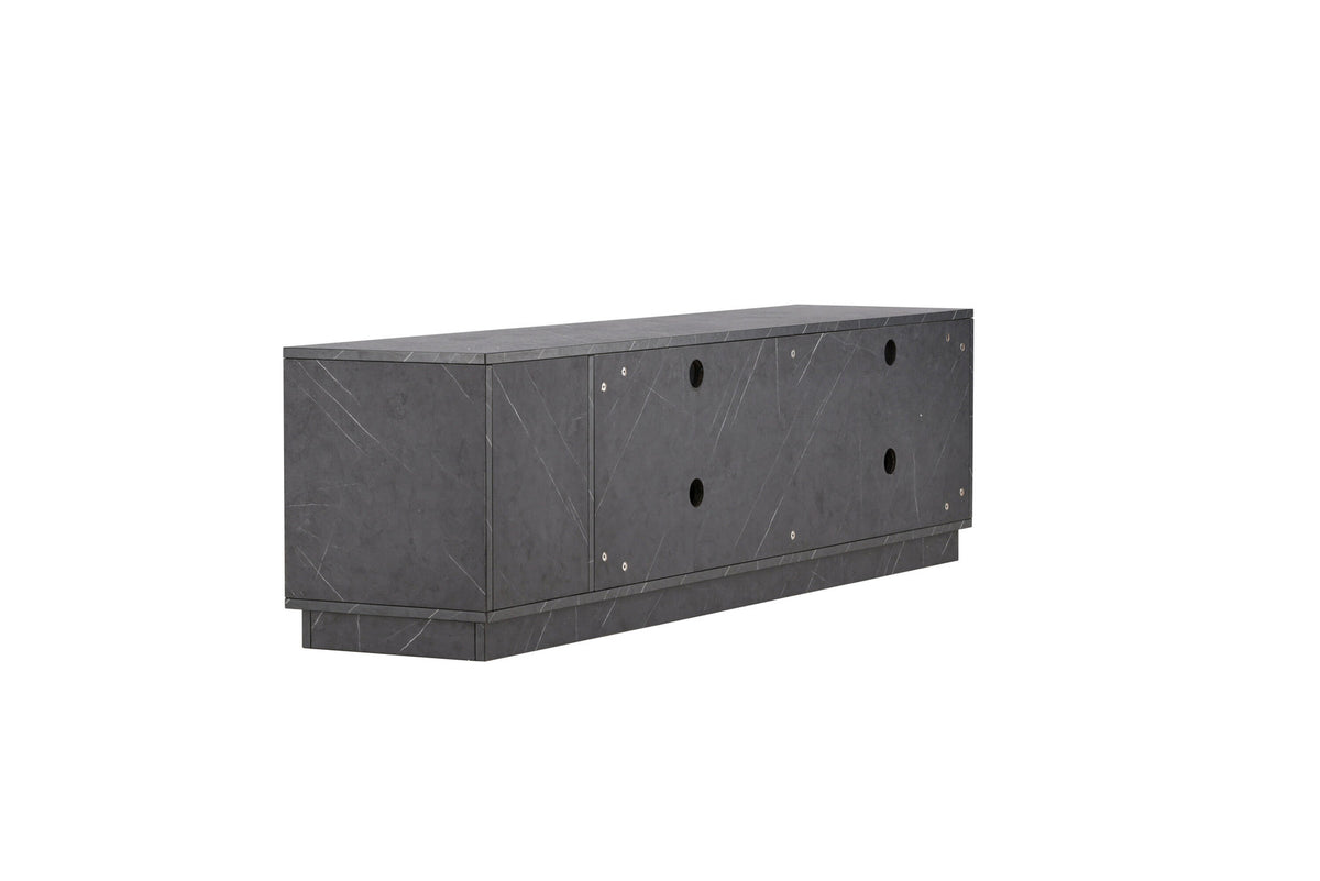 Girnona TV Sideboard in Schwarz präsentiert im Onlineshop von KAQTU Design AG. TV-Möbel ist von Venture Home