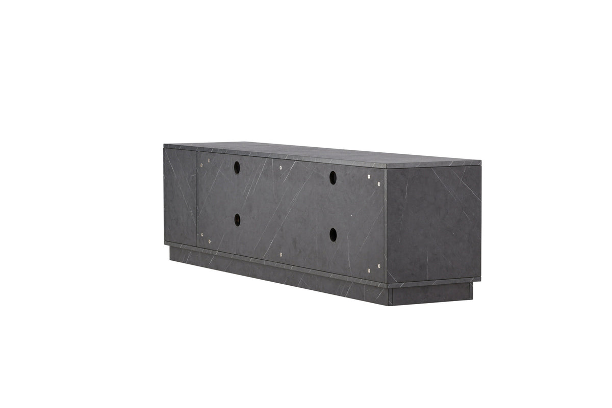 Girnona TV Sideboard in Schwarz präsentiert im Onlineshop von KAQTU Design AG. TV-Möbel ist von Venture Home