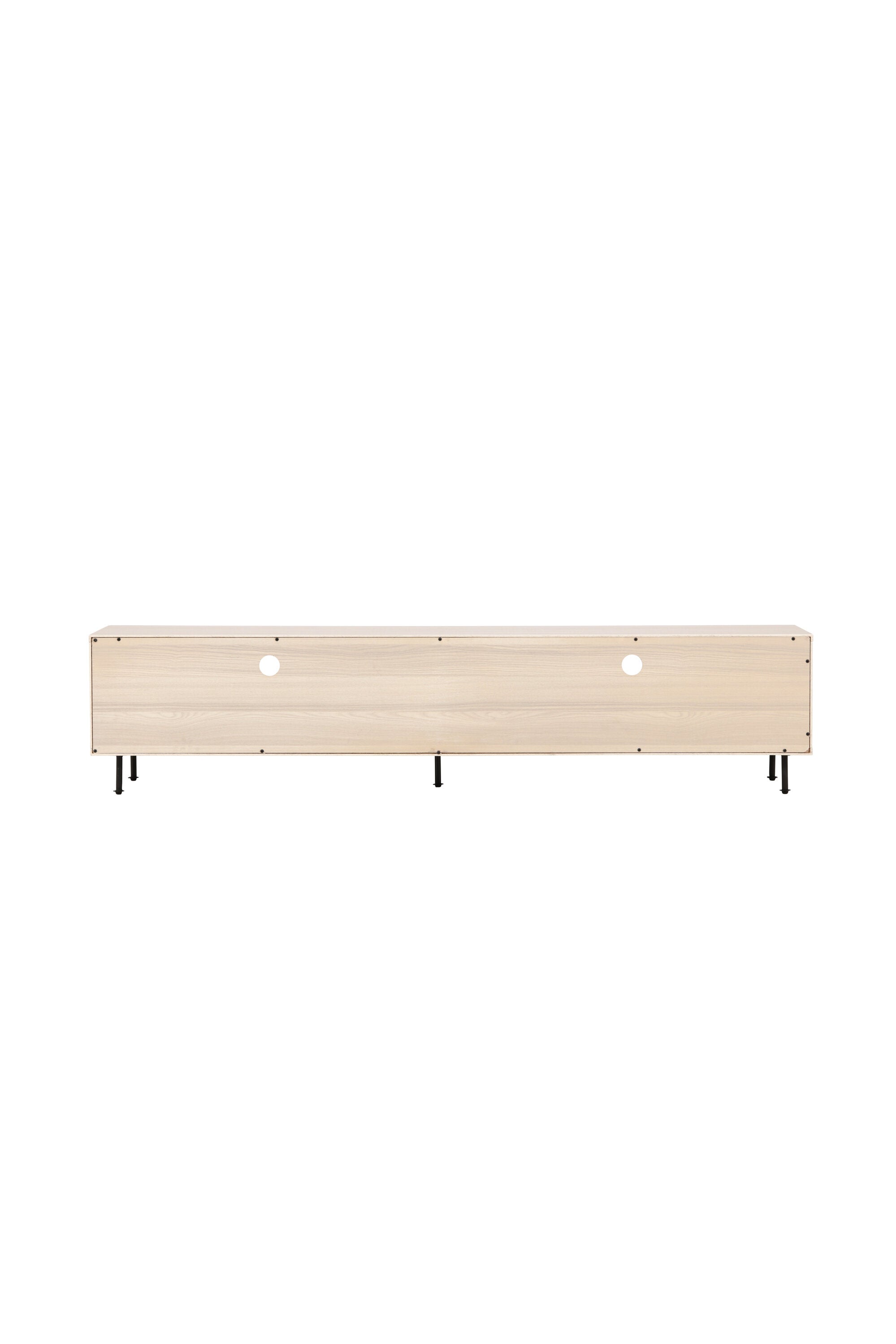 Navarra TV Sideboard in Schwarz/ Weisswäsche präsentiert im Onlineshop von KAQTU Design AG. TV-Möbel ist von Venture Home