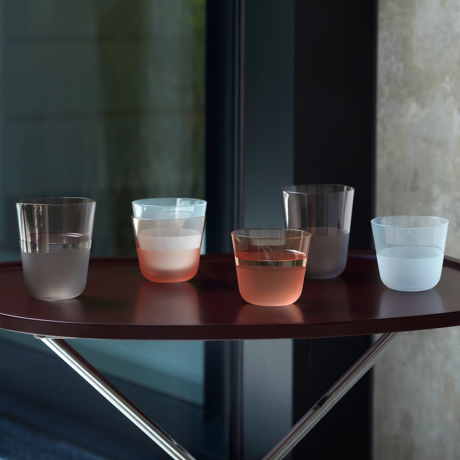 2er Set Arc Contrast Trinkbecher 260ml mist