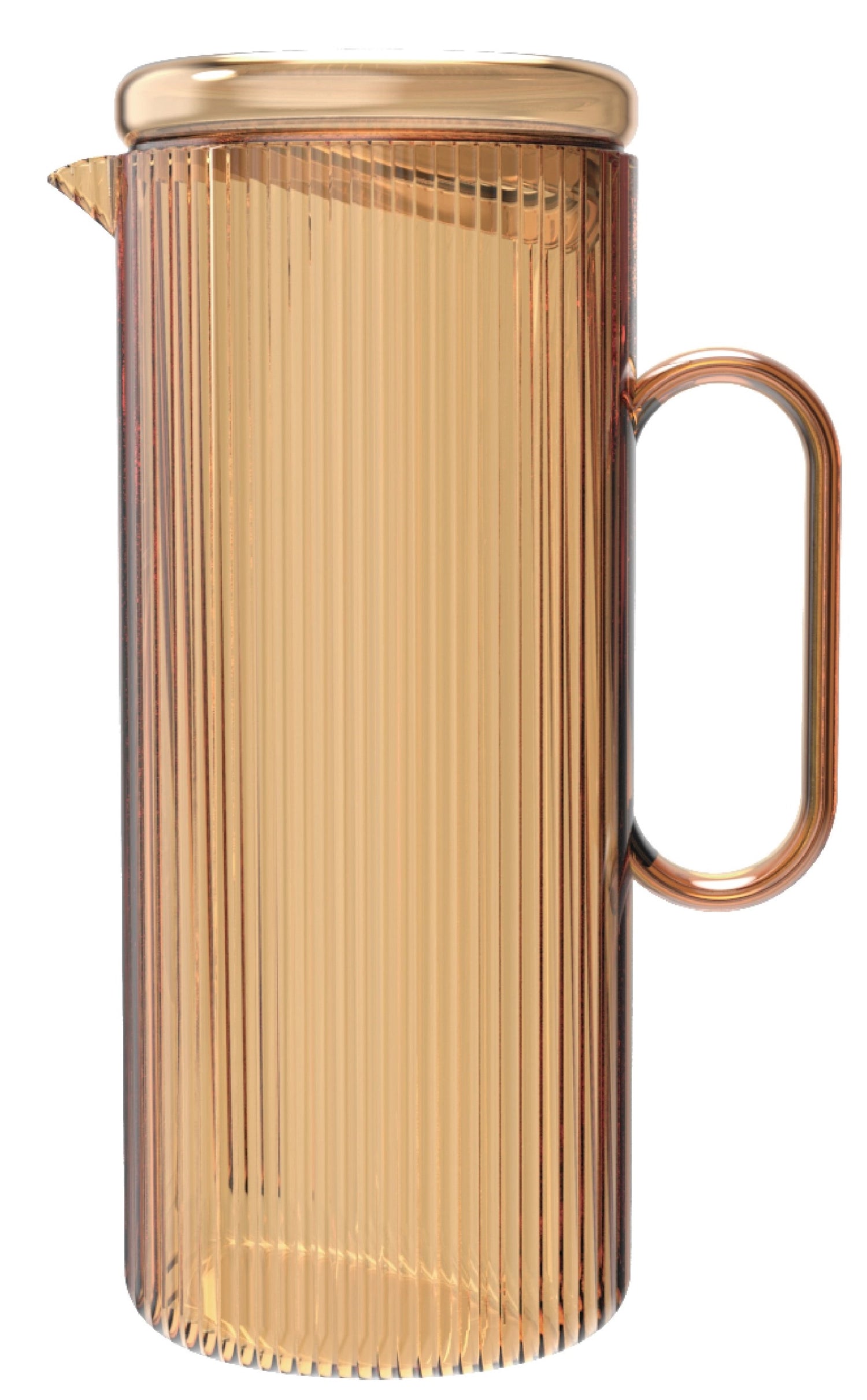 Borosilicate glass carafe, 1.2l gold