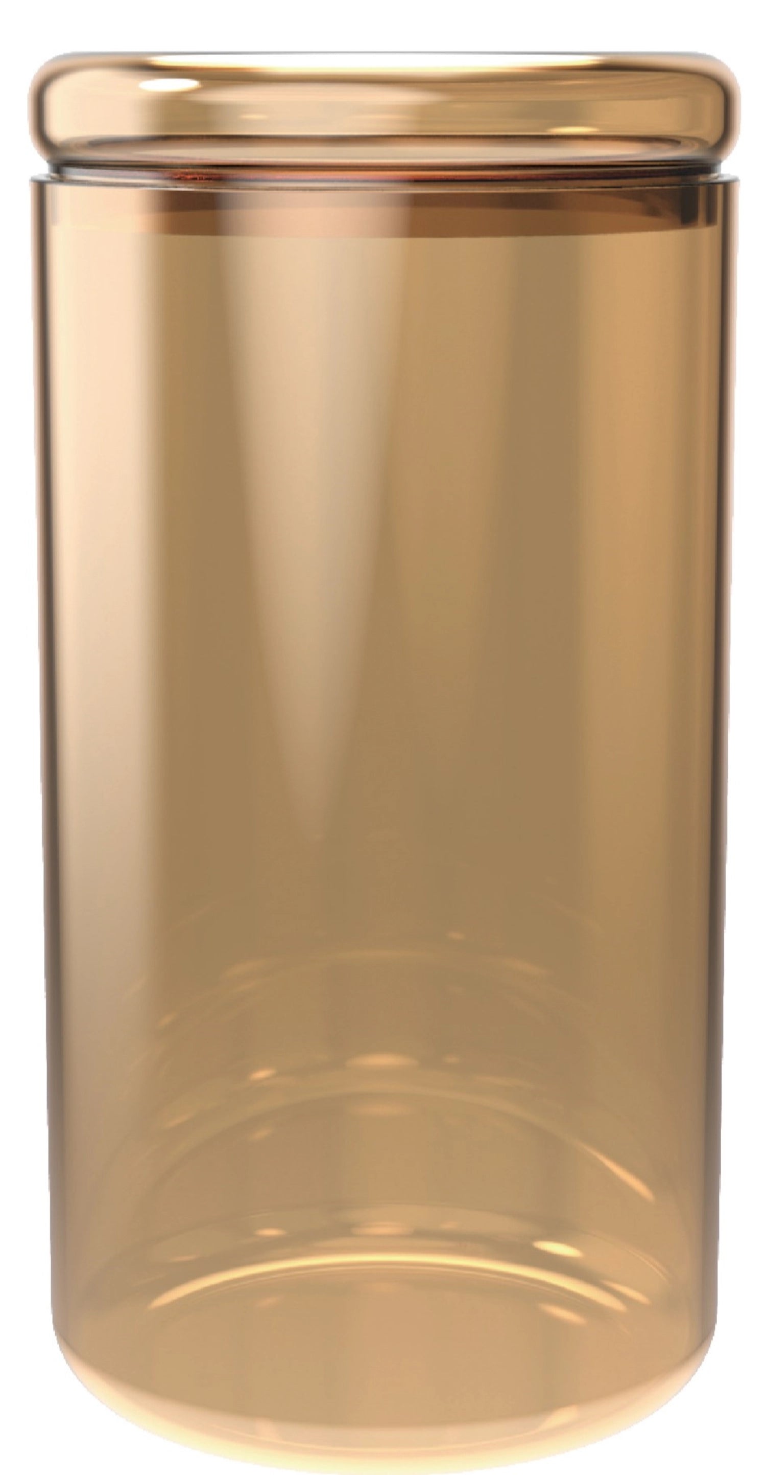 Vorratsglas gold 850ml in Gold präsentiert im Onlineshop von KAQTU Design AG. Aufbewahrungsbehälter ist von Nuts Innovations