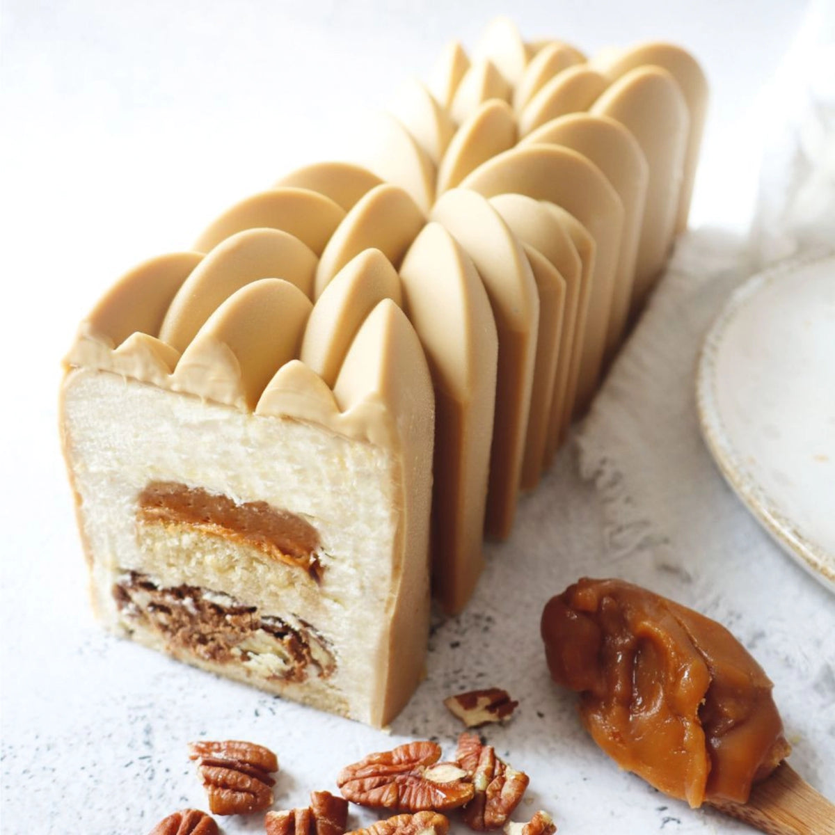 3er Set Bûche Instant in Weiss präsentiert im Onlineshop von KAQTU Design AG. Backform / Backblech ist von Scrap Cooking