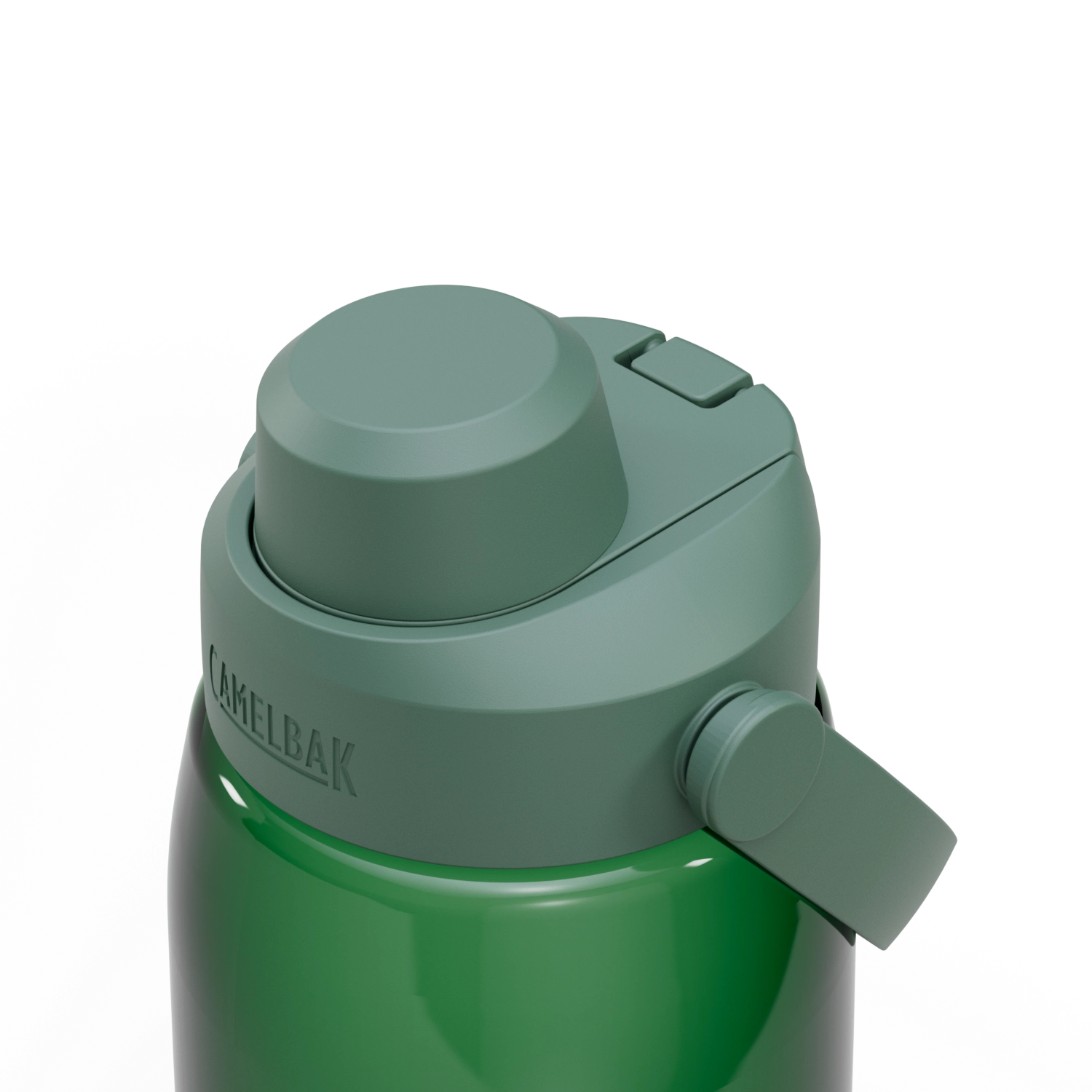 Camelbak Thrive Chug 1.0l in Waldgrün – stilvolle und funktionale Trinkflasche, ideal für Abenteuer und den täglichen Gebrauch.