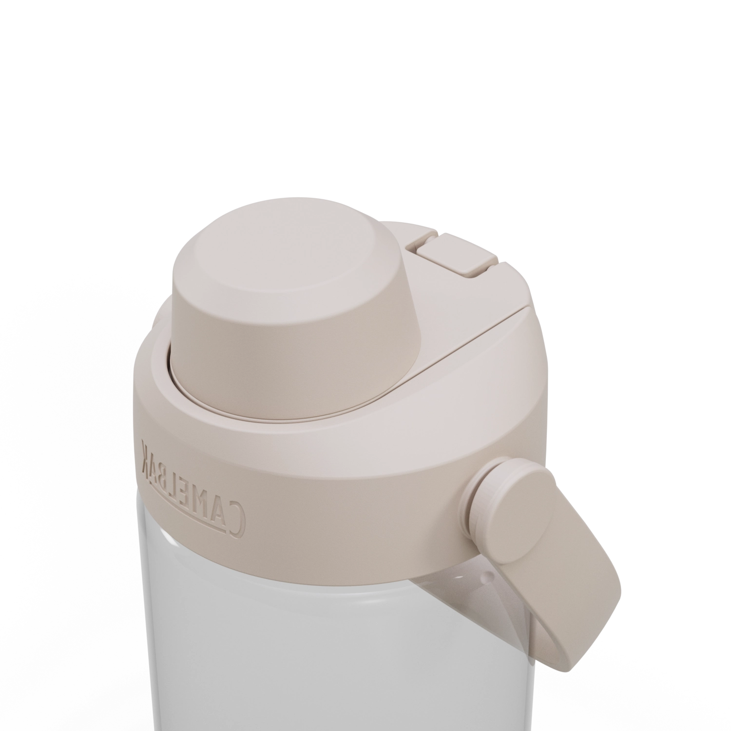 Camelbak Thrive Chug 0.6l transparente Trinkflasche, perfekt für aktive Lebensstile, mit praktischem Tragegriff und sicherem Verschluss.