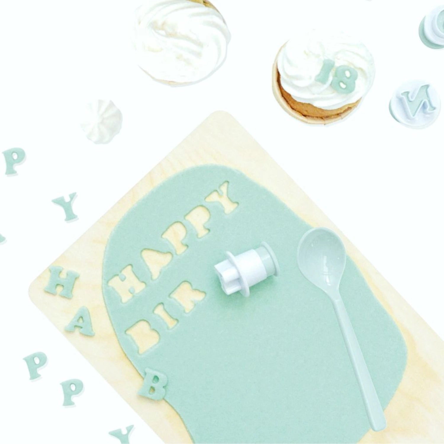 Pâte à sucre naturelle 250g menthe