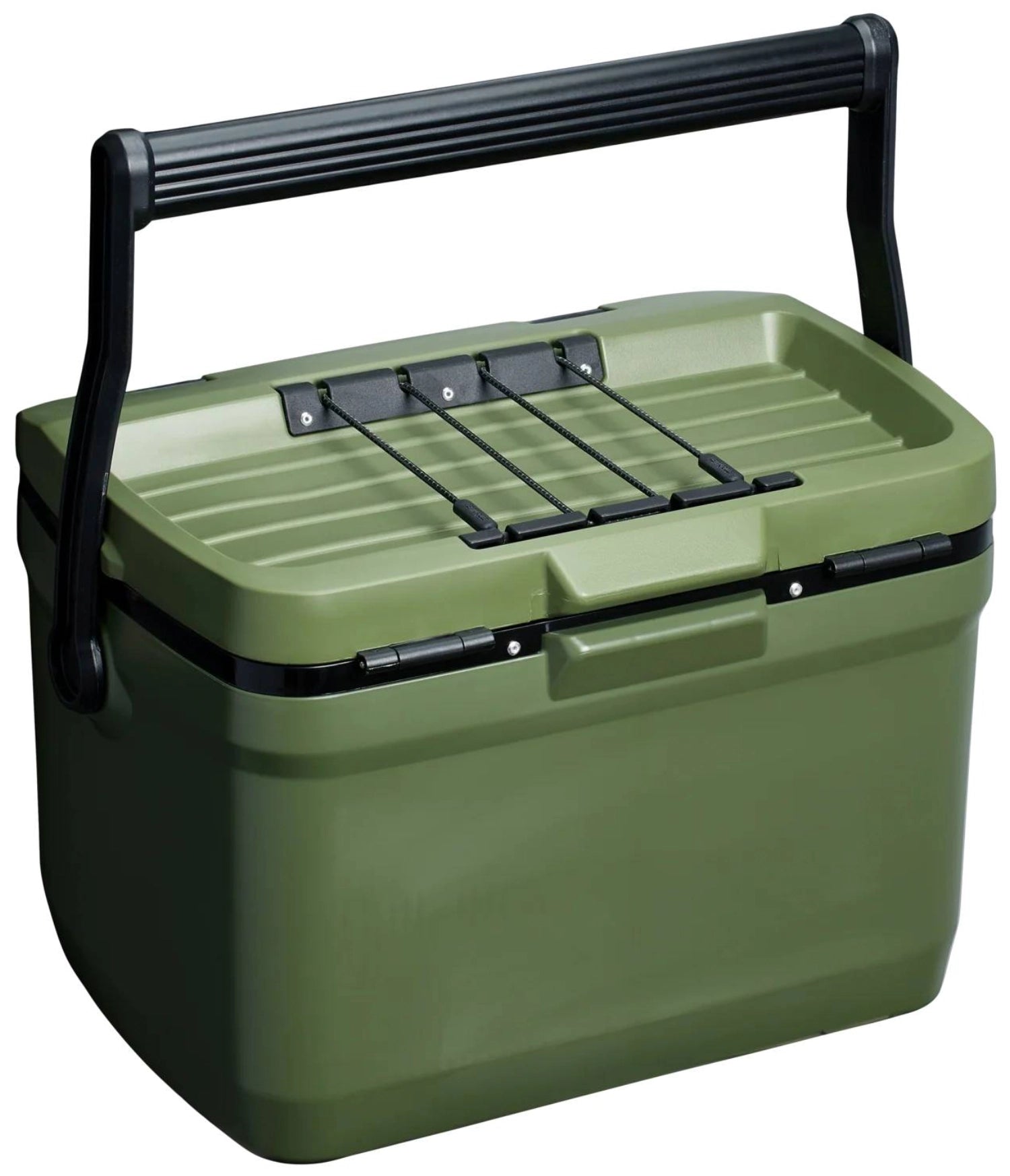 Stylische Kühltasche von Stanley in getrocknetem Kiefernholz-Design, ideal für Outdoor-Aktivitäten und Picknicks, 15.1l Fassungsvermögen.