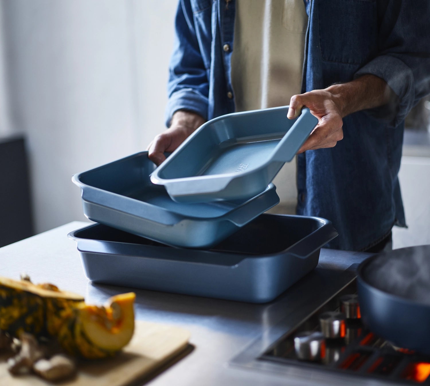 Nest oven baking pan S 23x16.5cm H5cm non -stick coated