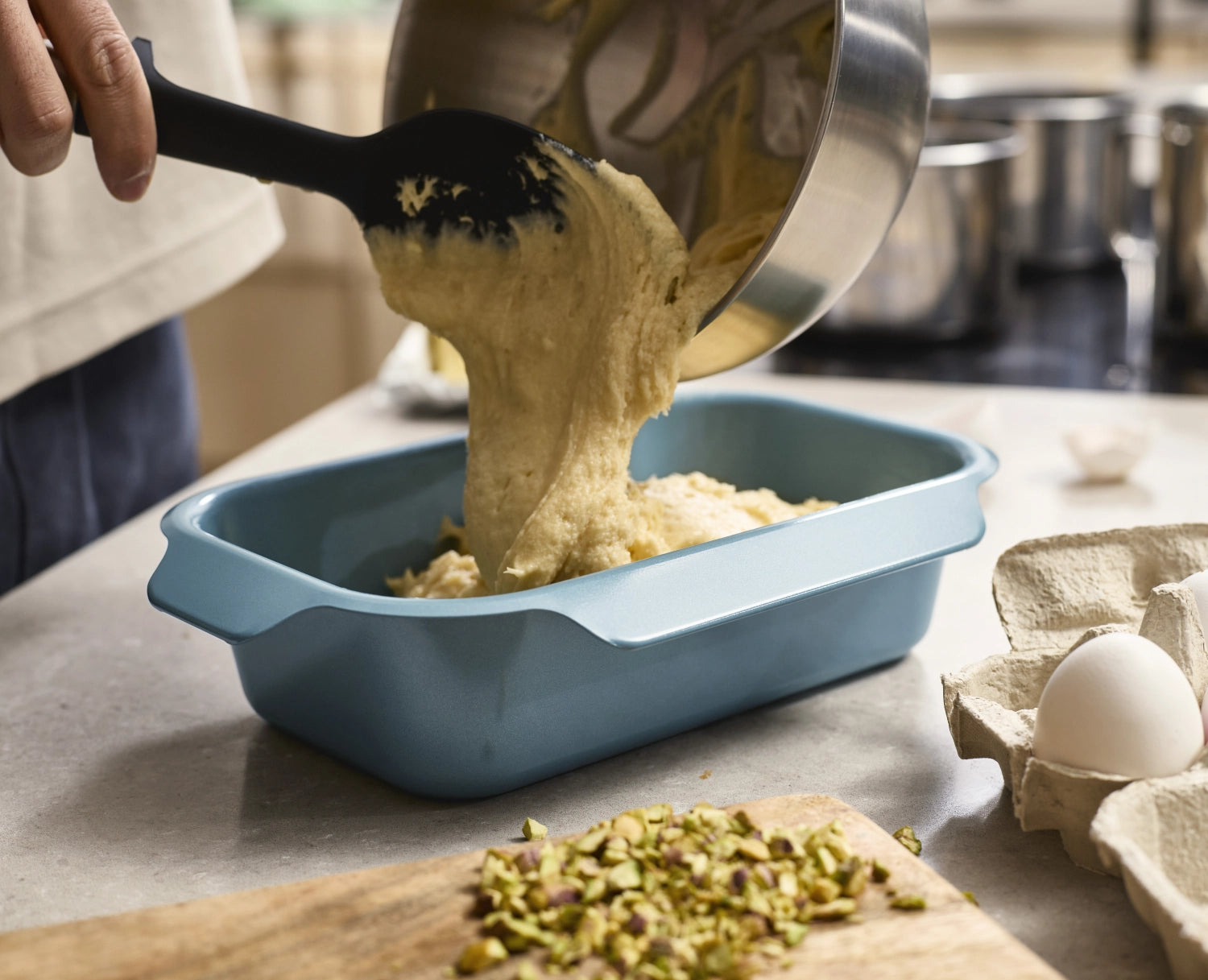 Nest Bake Backform Kuchen 19x30x7cm antihaftbeschichtet