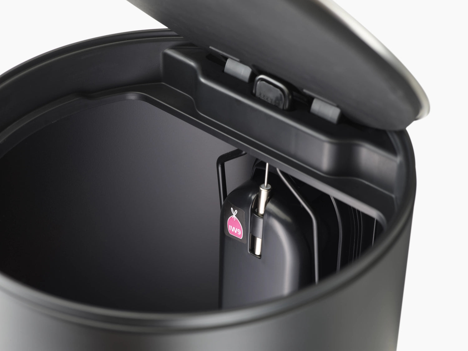 Arc PedaLeimer avec poche intérieure H45cm P26cm 10l Carb. noir