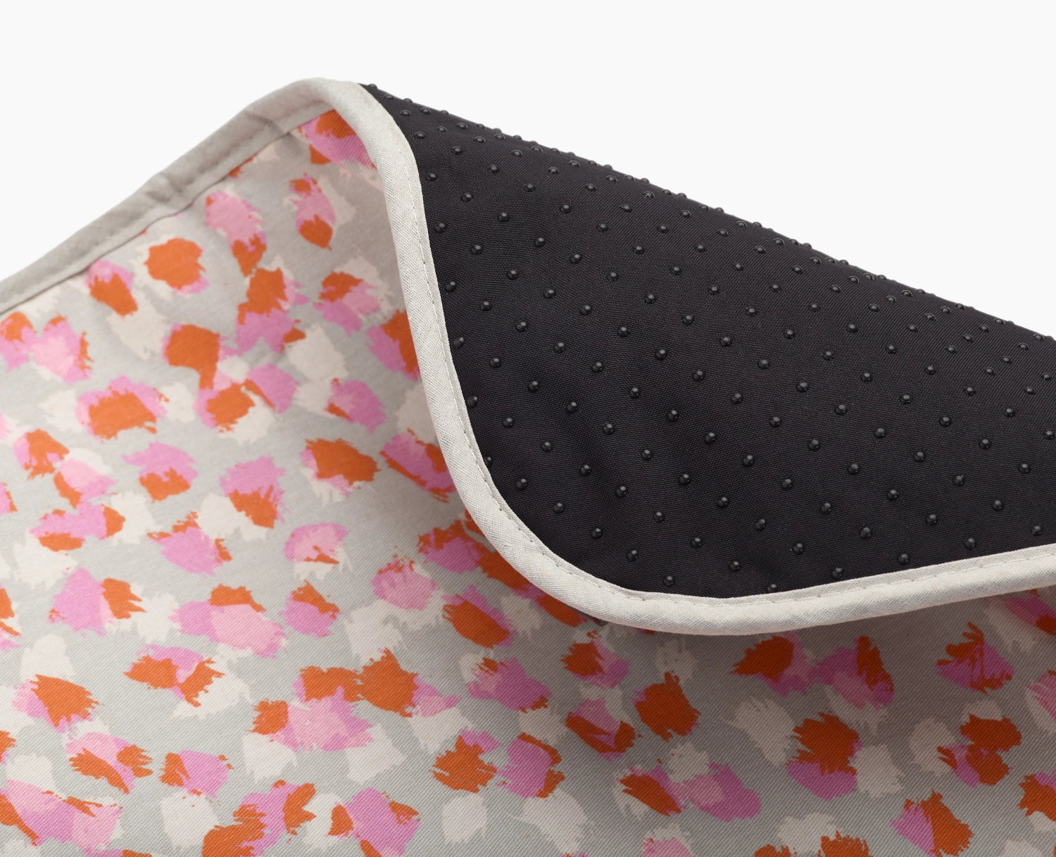 Tapis de repassage pliable L90cm l47cm fleur de pêcher