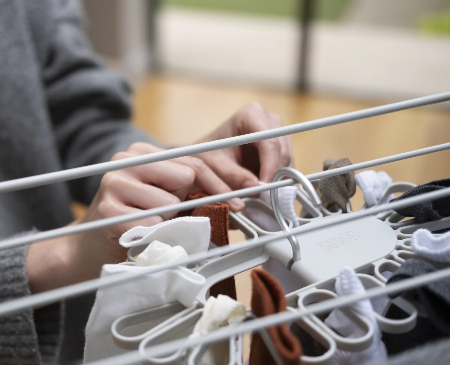 Petal Kleiderbügel für Kleinteile in Blütenform für 22 Stück