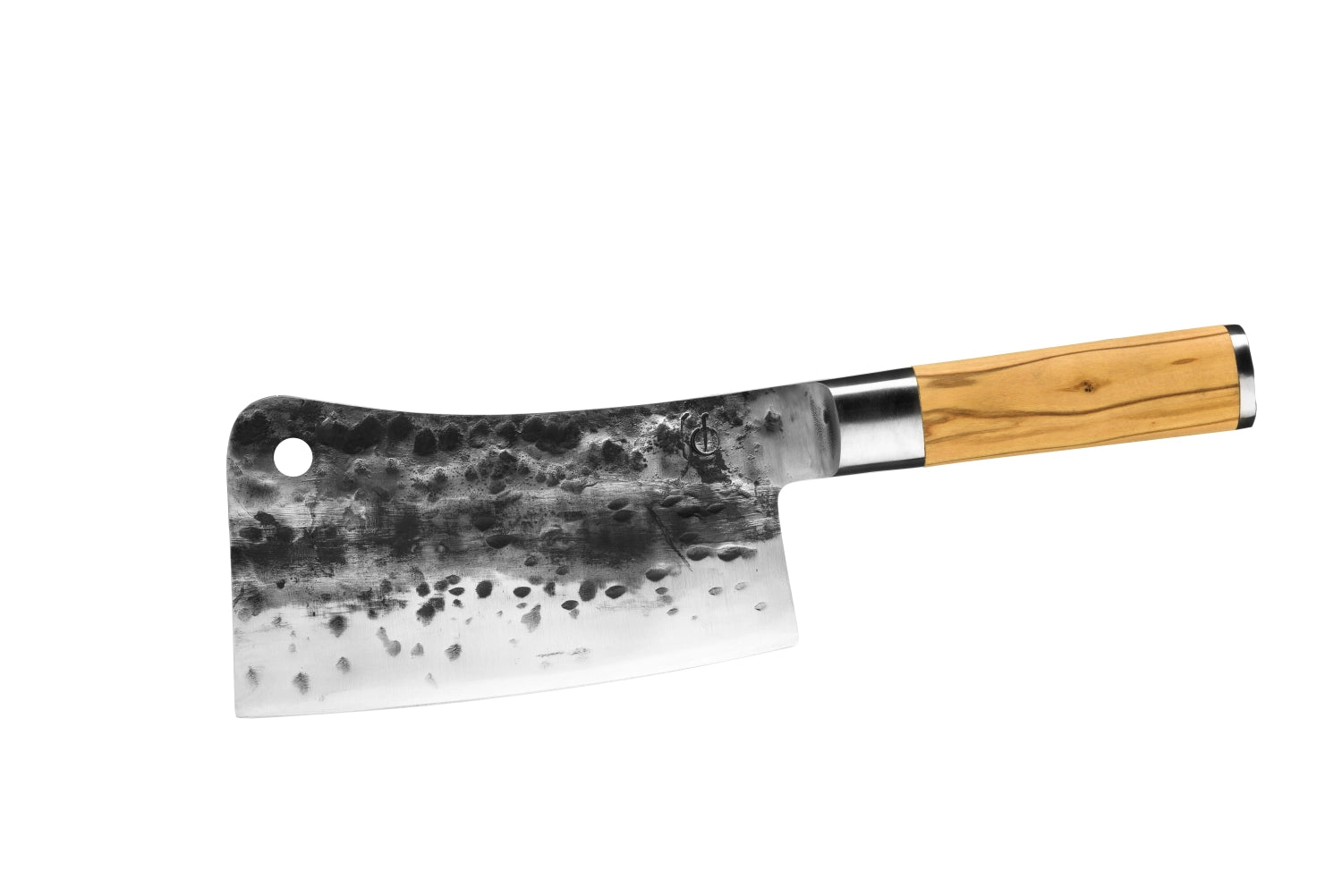 Hochwertiges asiatisches Hackmesser von Forged, 18 cm lang, perfekt für vielseitige Schneidetechniken und stilvolles Kochen.