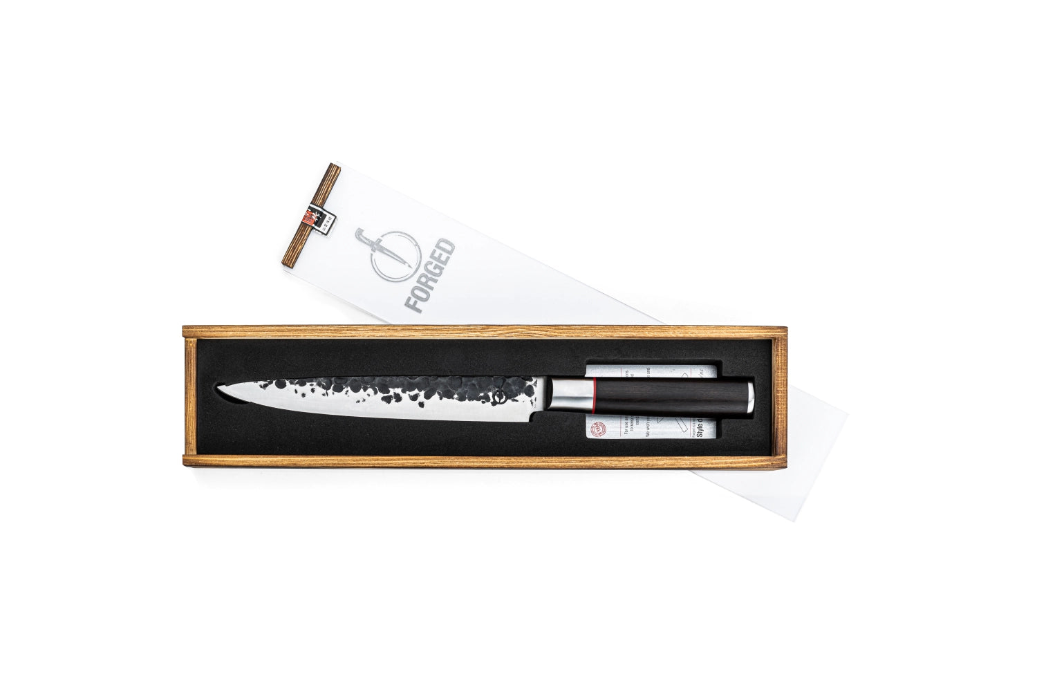 Sebra Fleischmesser 20cm in Gelb präsentiert im Onlineshop von KAQTU Design AG. Küchenmesser ist von Forged