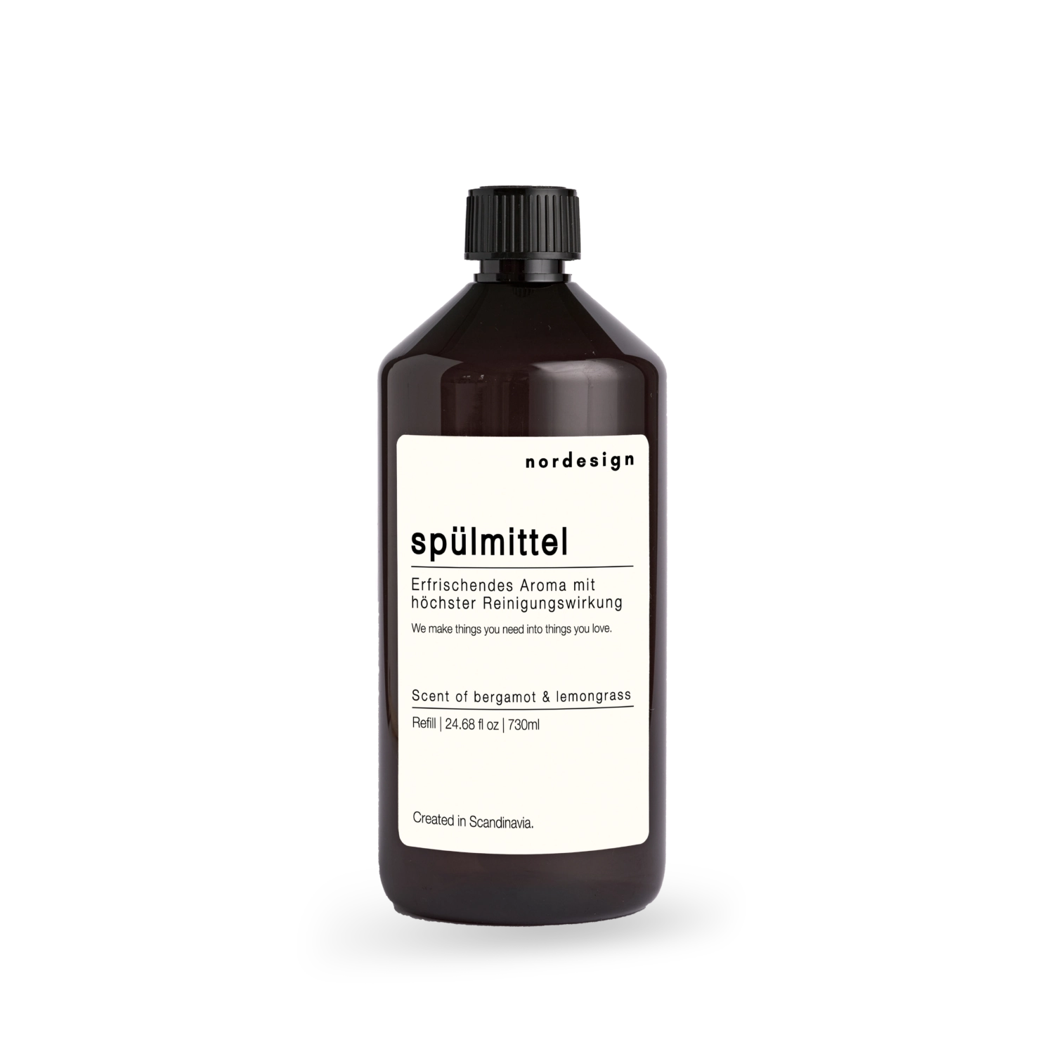 Refilling bottle of detergent 730ml Bergamot & Lemongrass