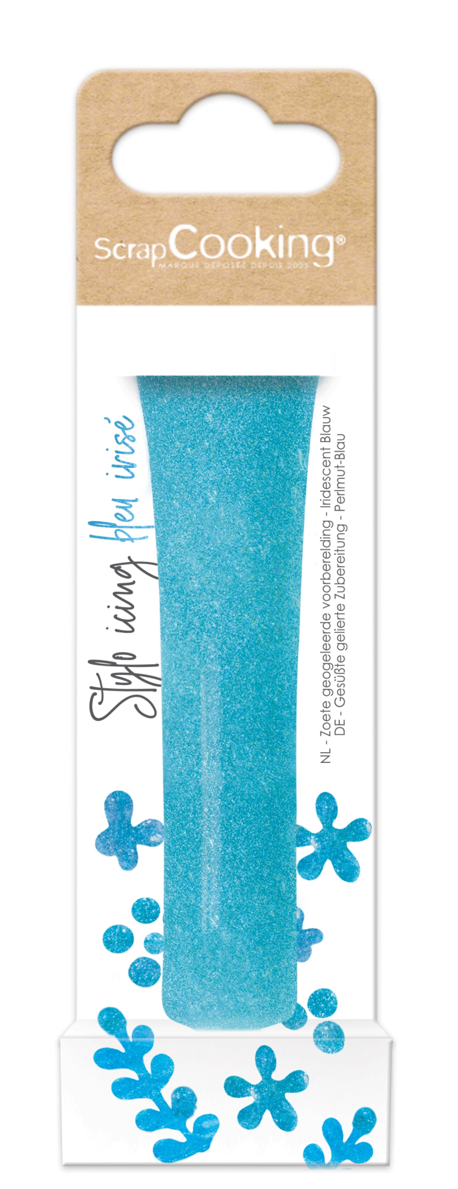 Icing pen pearly blue 26g