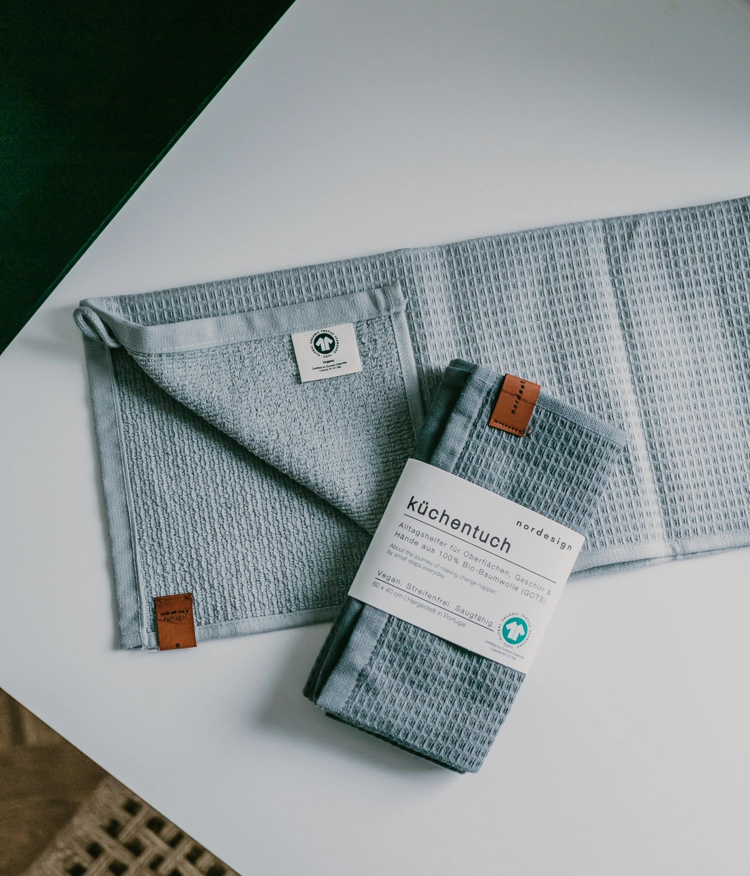 Kitchen towel Stockholm Grey, light gray 40x60cm