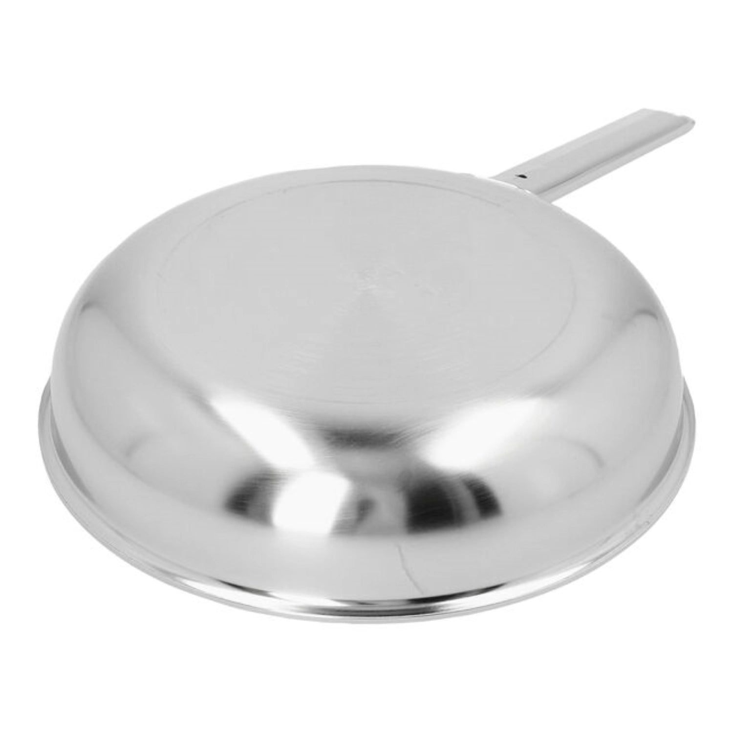 Elegante 24 cm Bratpfanne Controlinduc Pro X Duraslide von Demeyere, perfekt für präzises Braten und müheloses Wenden von Speisen.