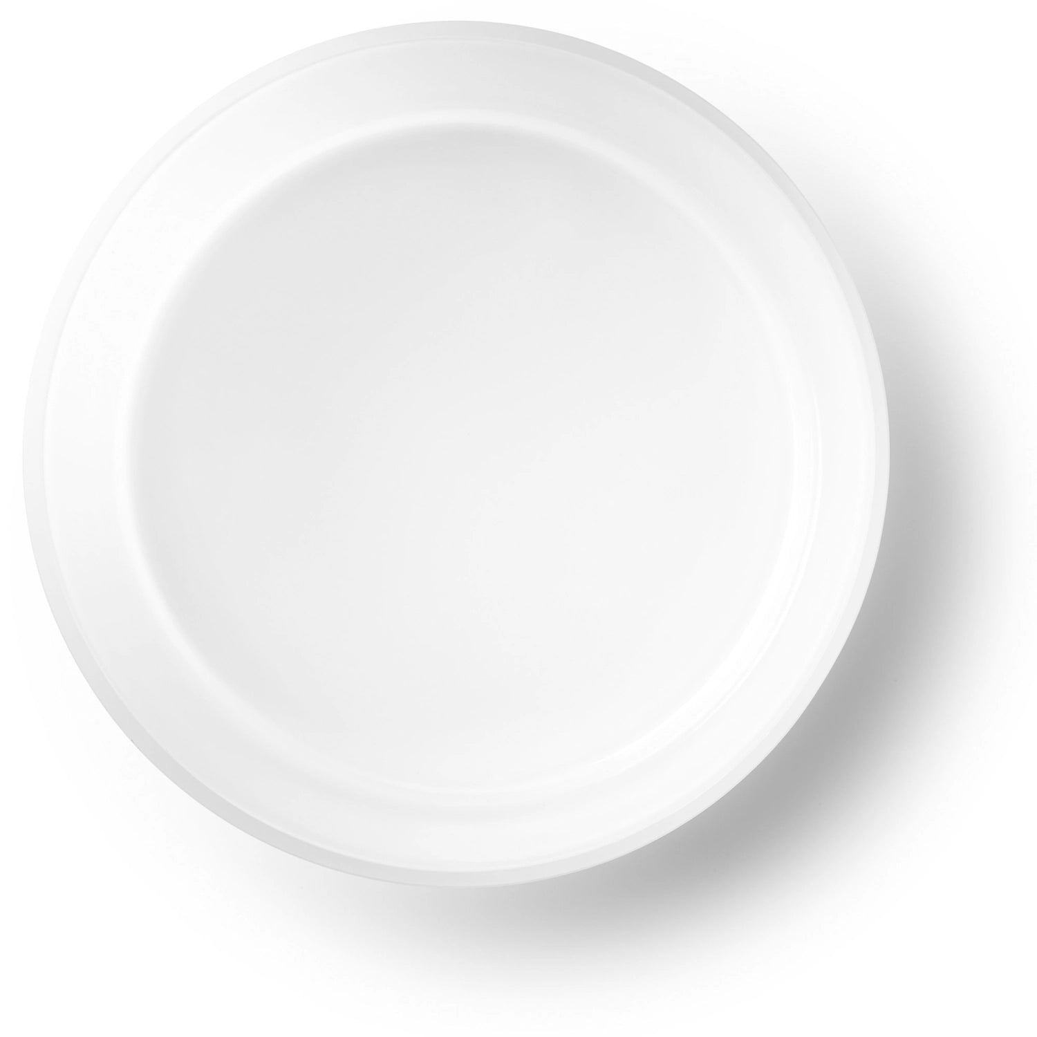 Bol collectif D30cm H10cm verre blanc