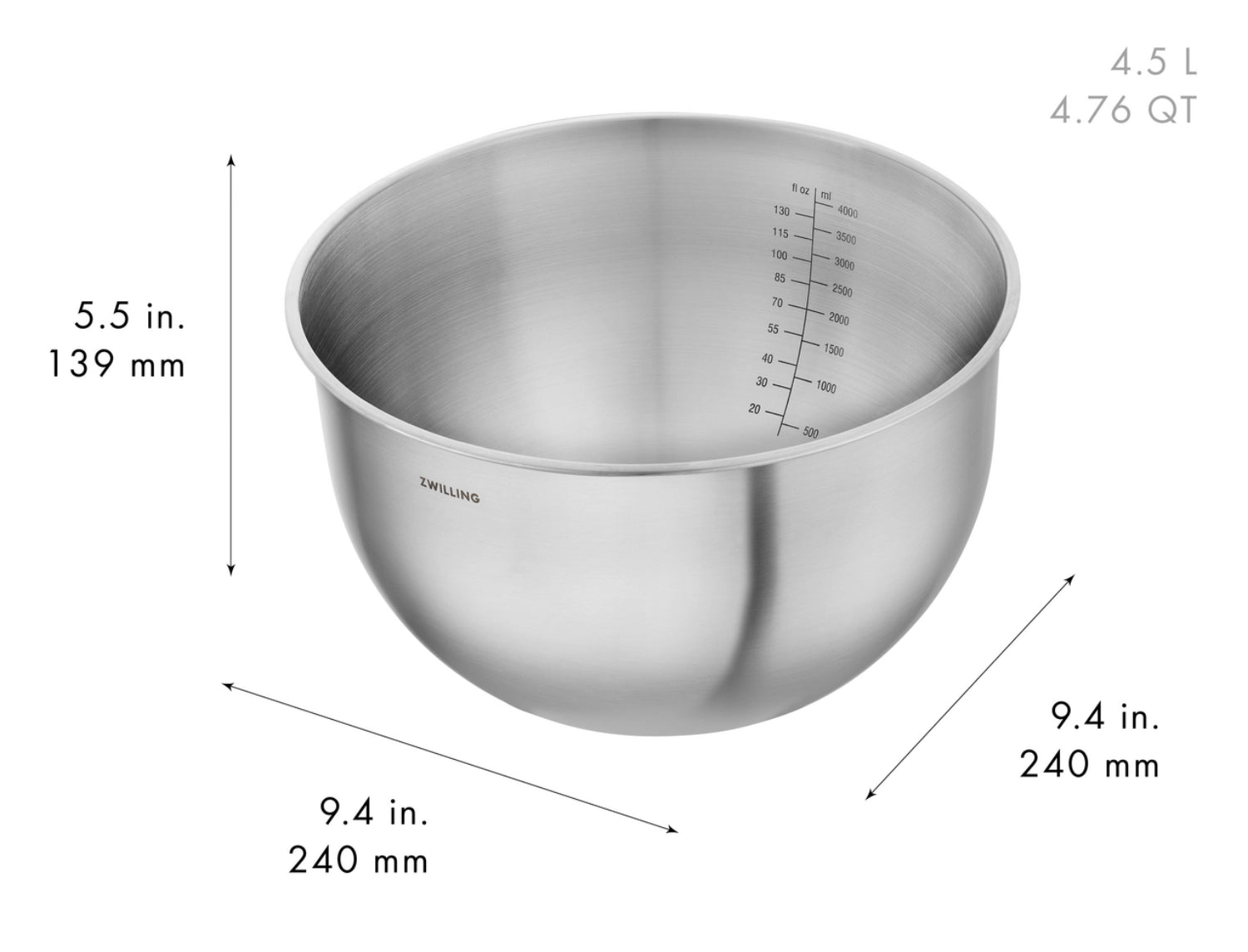 3 pieces Fresh & Save Bowls bowl set stainless steel