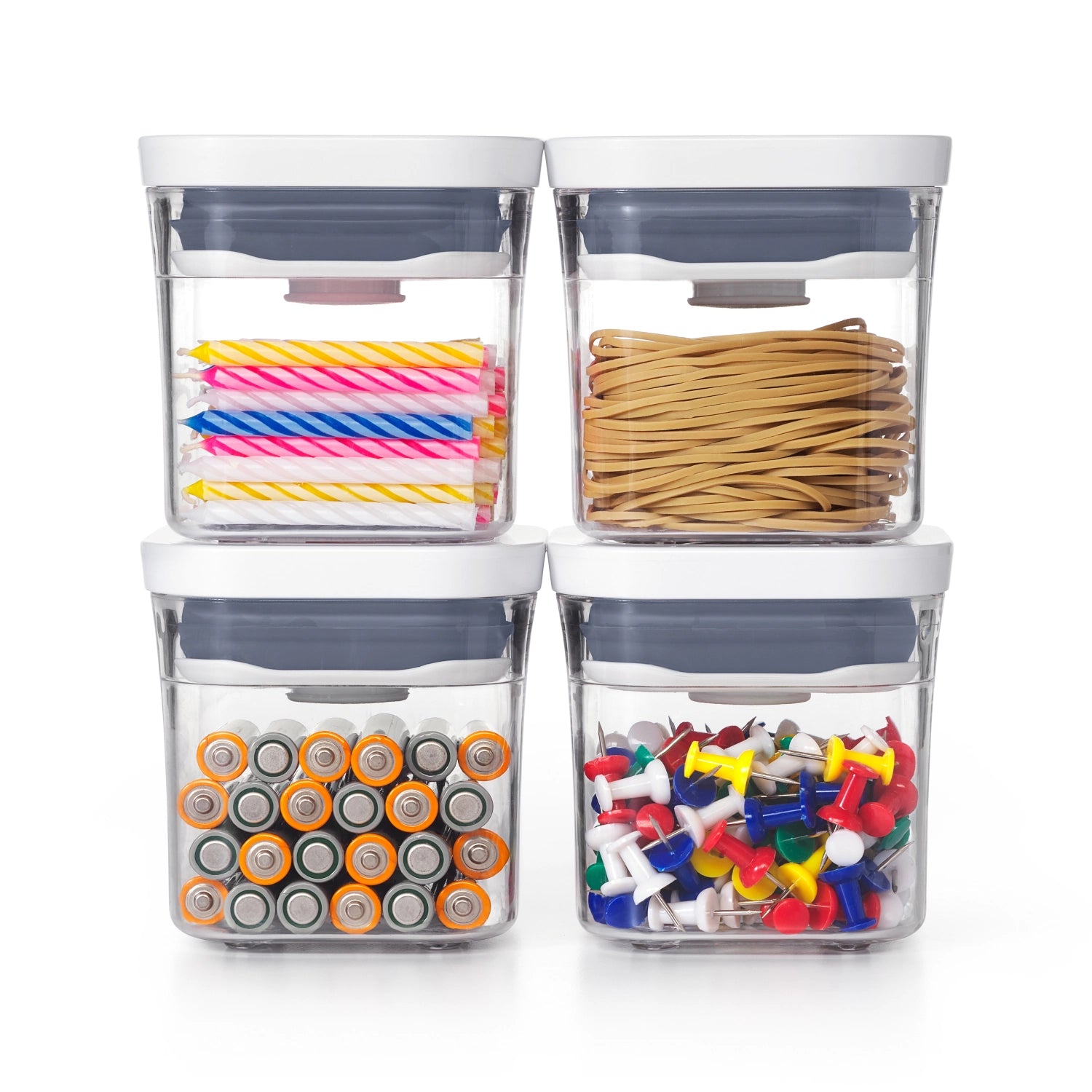 4er Set Good Grips Pop Aufbewahrungsbox Mini 190ml