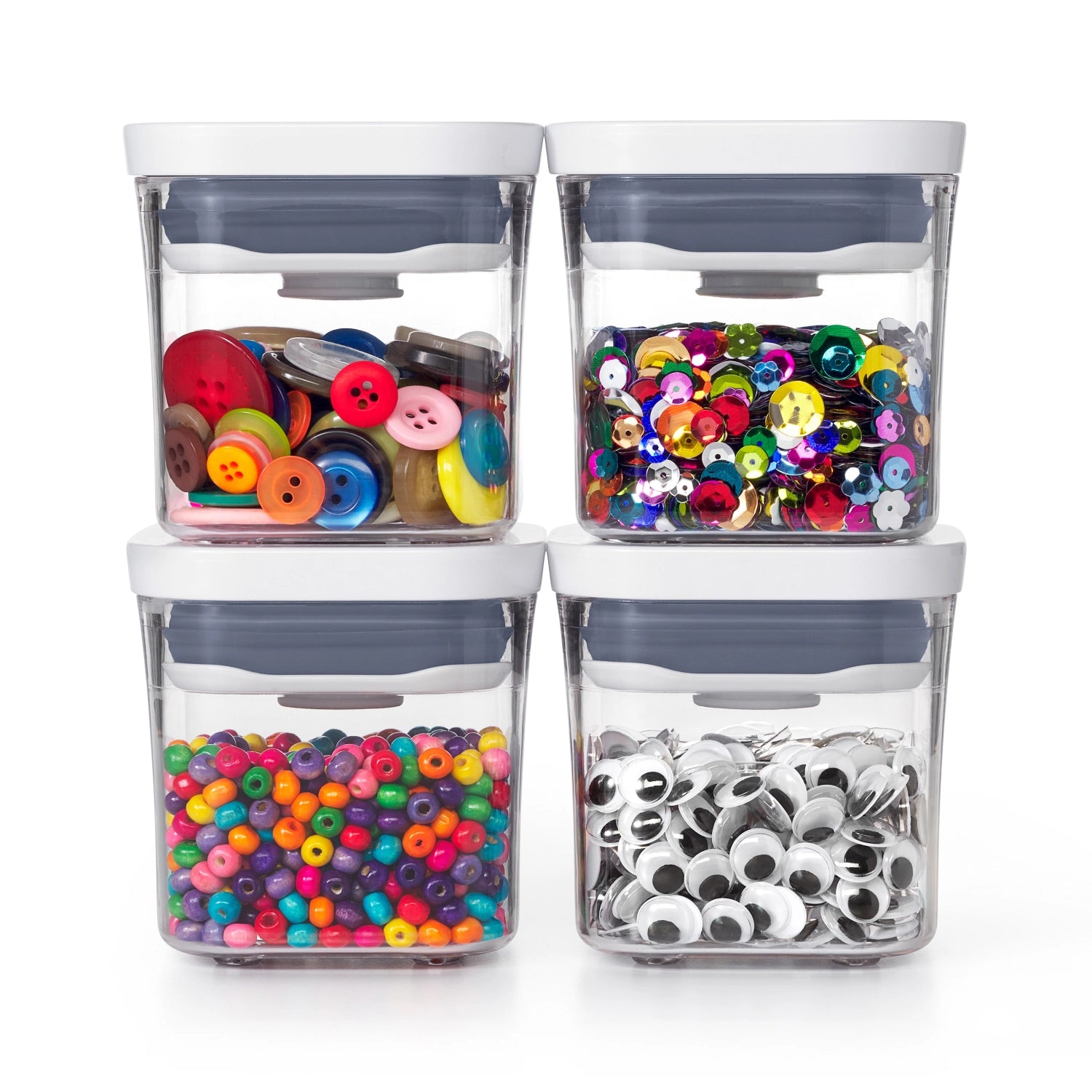 4er Set Good Grips Pop Aufbewahrungsbox Mini 190ml