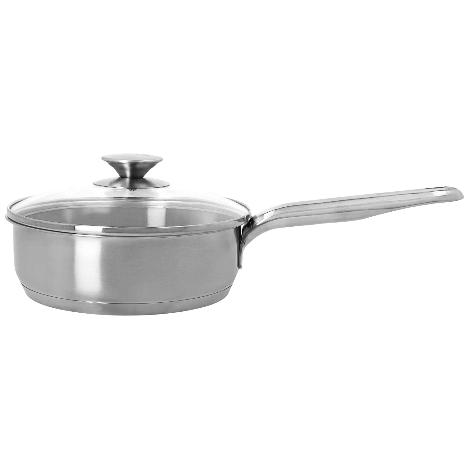 Hochwertige Demeyere Gourmetpfanne mit Glasdeckel, perfekt für kreative Kochtechniken und stilvolles Servieren von Gerichten.