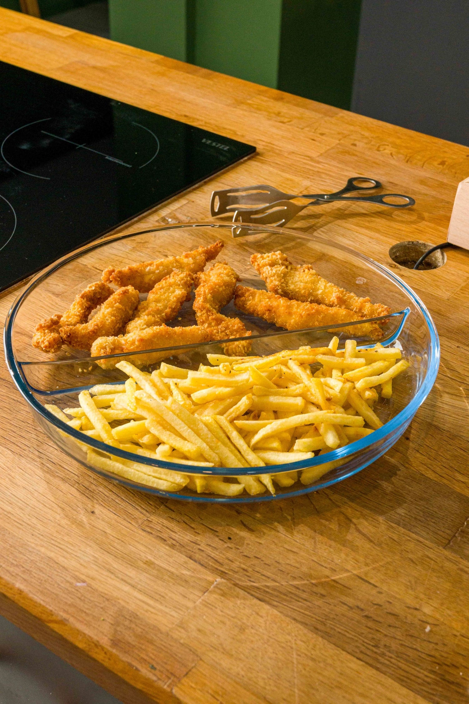 Plat à four avec divisions 32cm