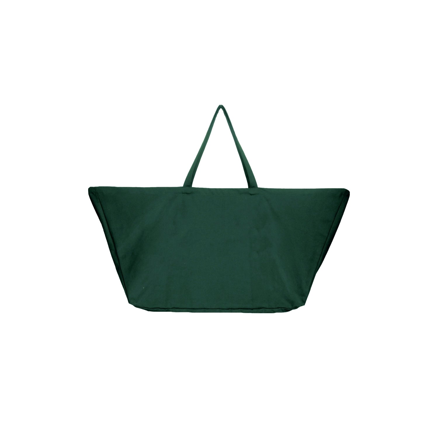 Big Long bag 35x45x90cm dark green organic cotton
