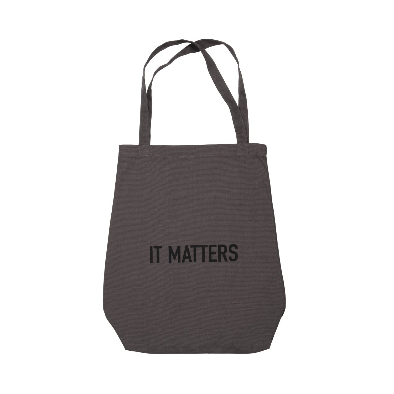 It Matters Tasche 50x35x15cm dark grey Biobaumwolle