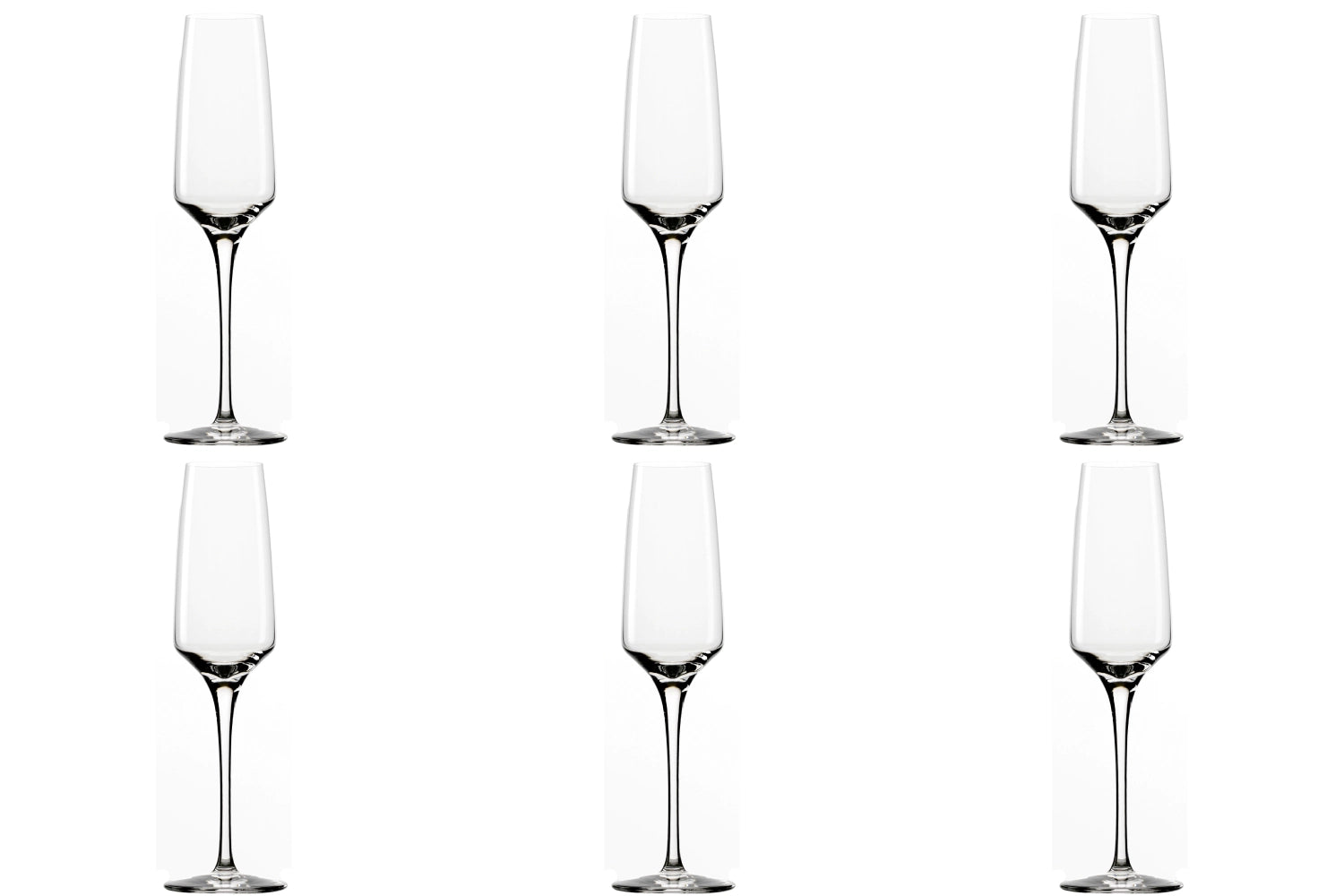 Elegantes 6er Set Sektkelche von Stölzle, 188ml, ideal für Champagner und festliche Anlässe, mit zeitlosem Design und hochwertiger Verarbeitung.