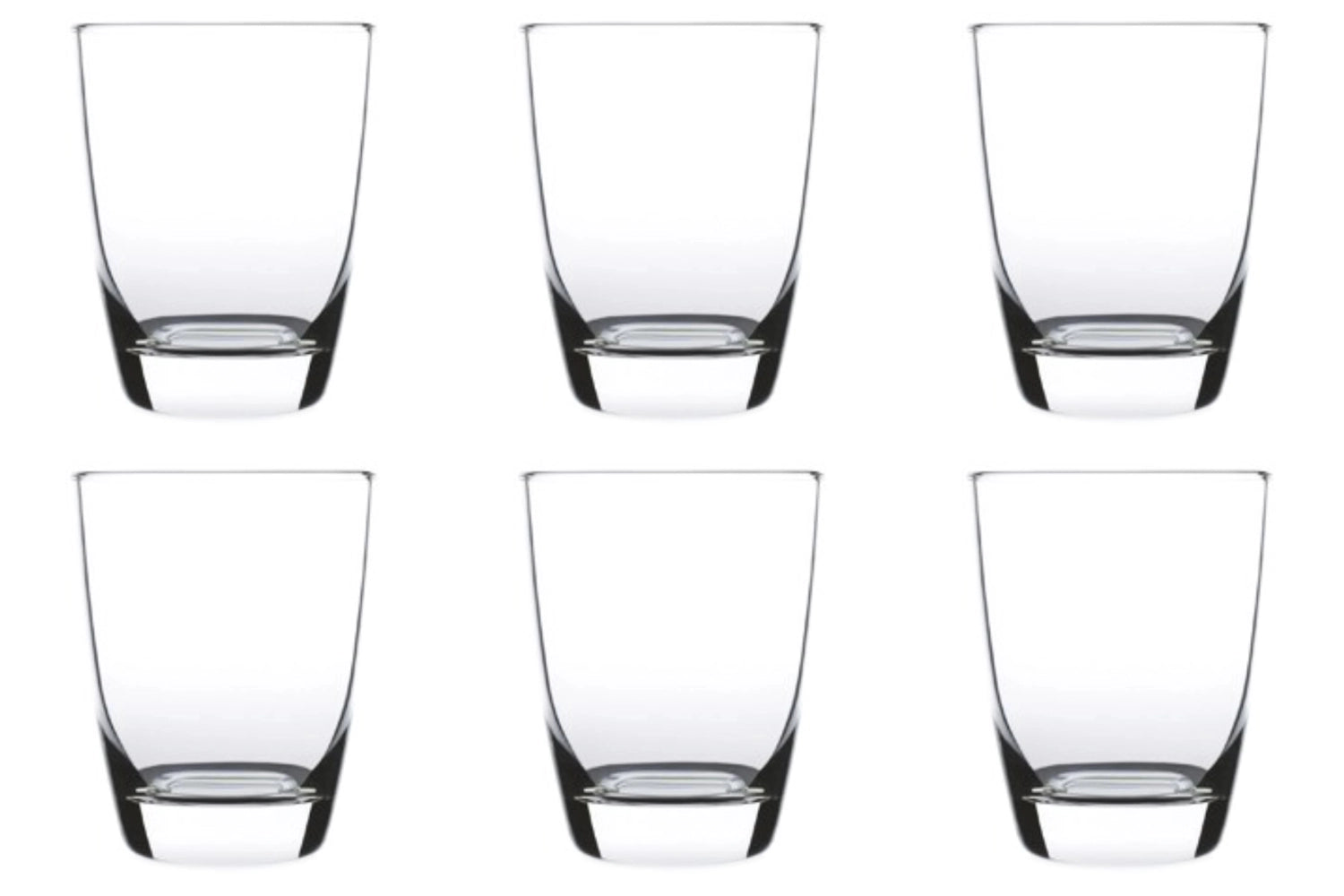 Stilvolles 6er Set Kenia Becher mit 27 cl Fassungsvermögen und 9.6 cm Höhe, perfekt für Kaffee, Tee oder heiße Getränke von swizzglas.