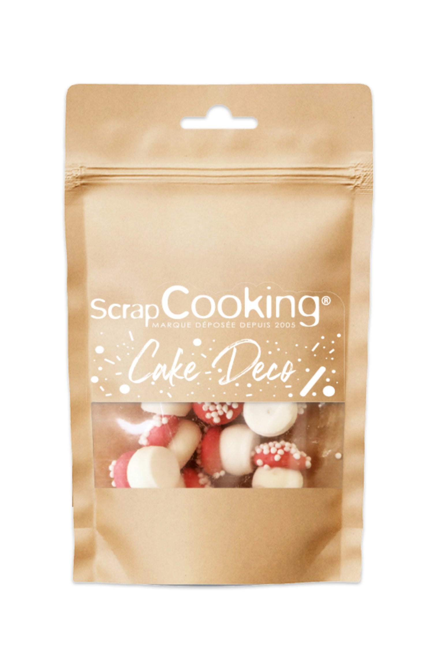 Zuckerstreusel Pilze gross 25g in Mehrfarbig präsentiert im Onlineshop von KAQTU Design AG. Lebensmittel ist von Scrap Cooking