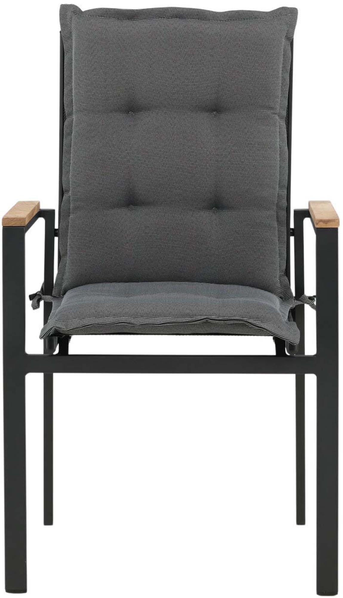 Fura Kissen in Hellgrau präsentiert im Onlineshop von KAQTU Design AG. Sitzkissen ist von Venture Home